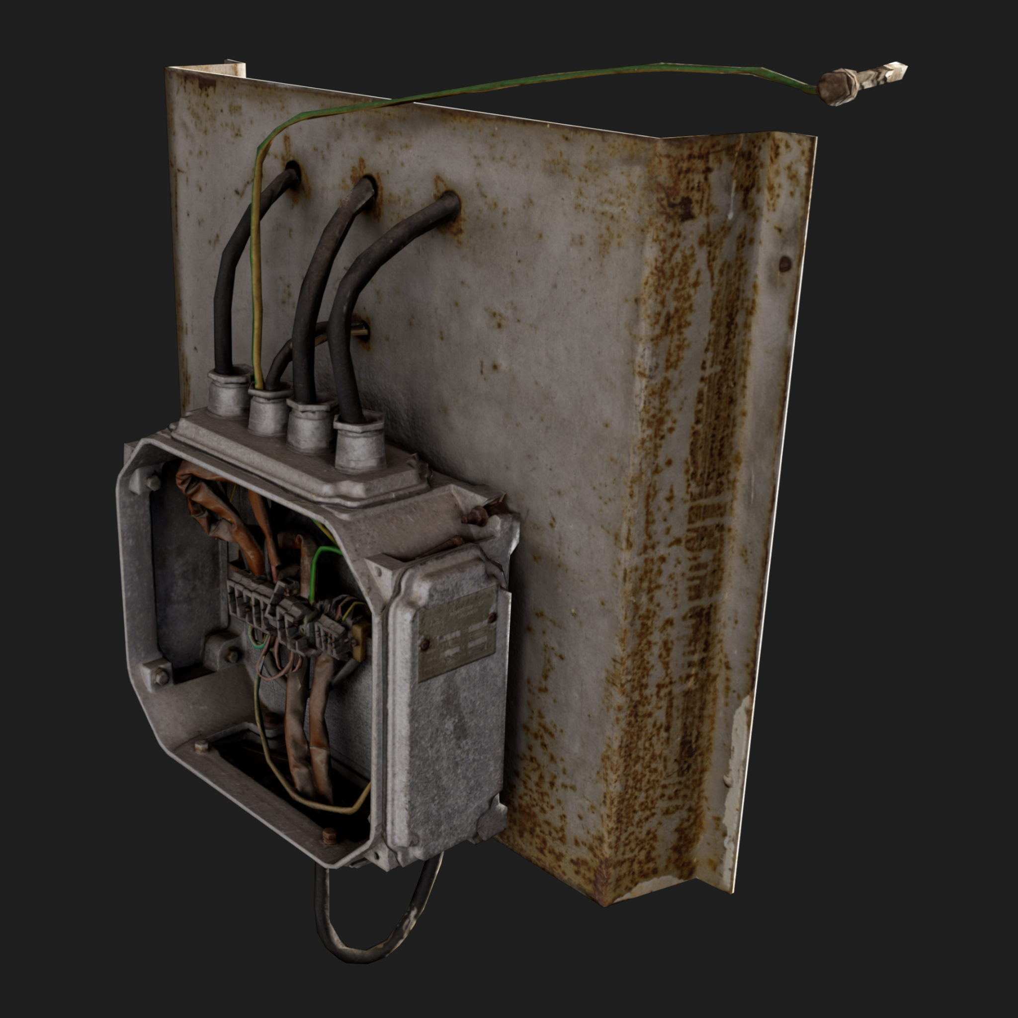 3D Electric Distribution Box