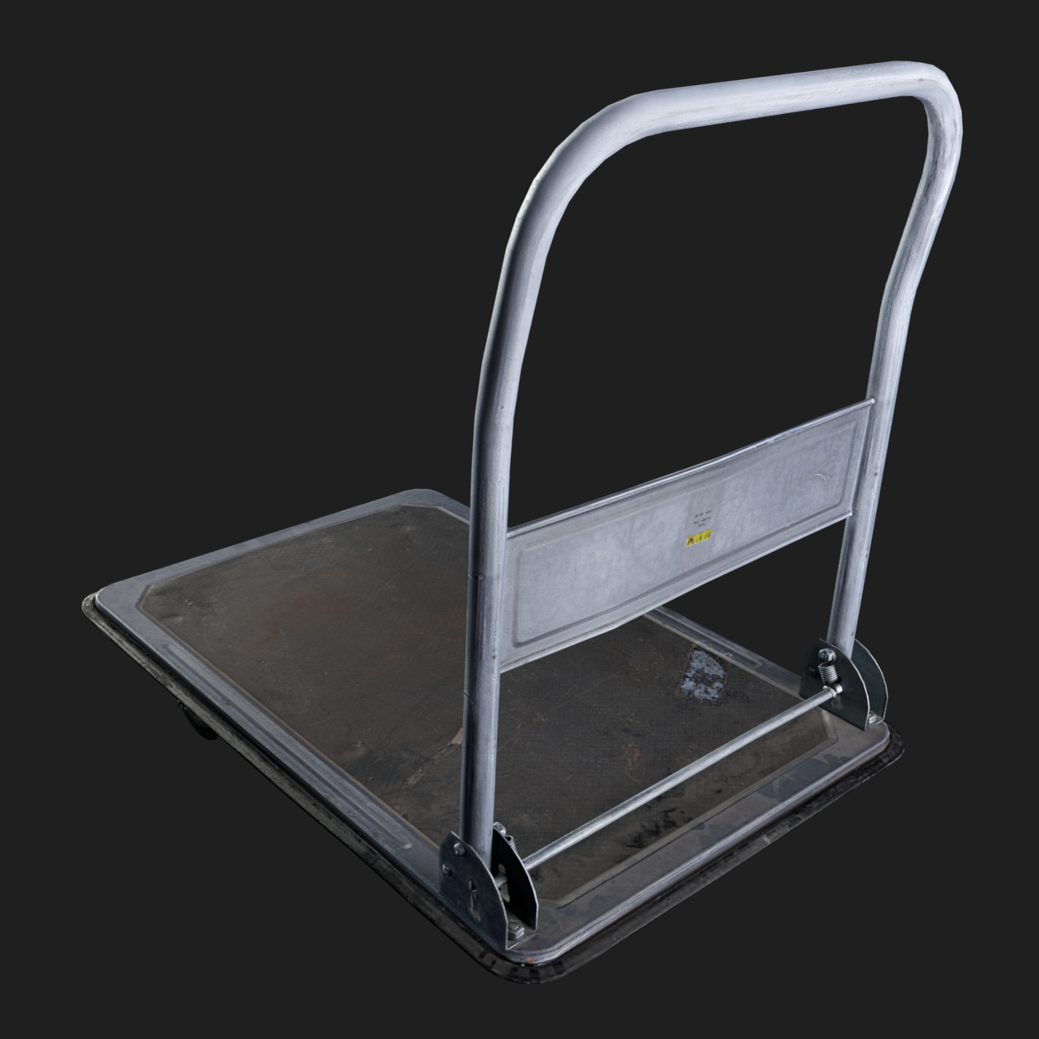 3D Trolley Industrial Empty