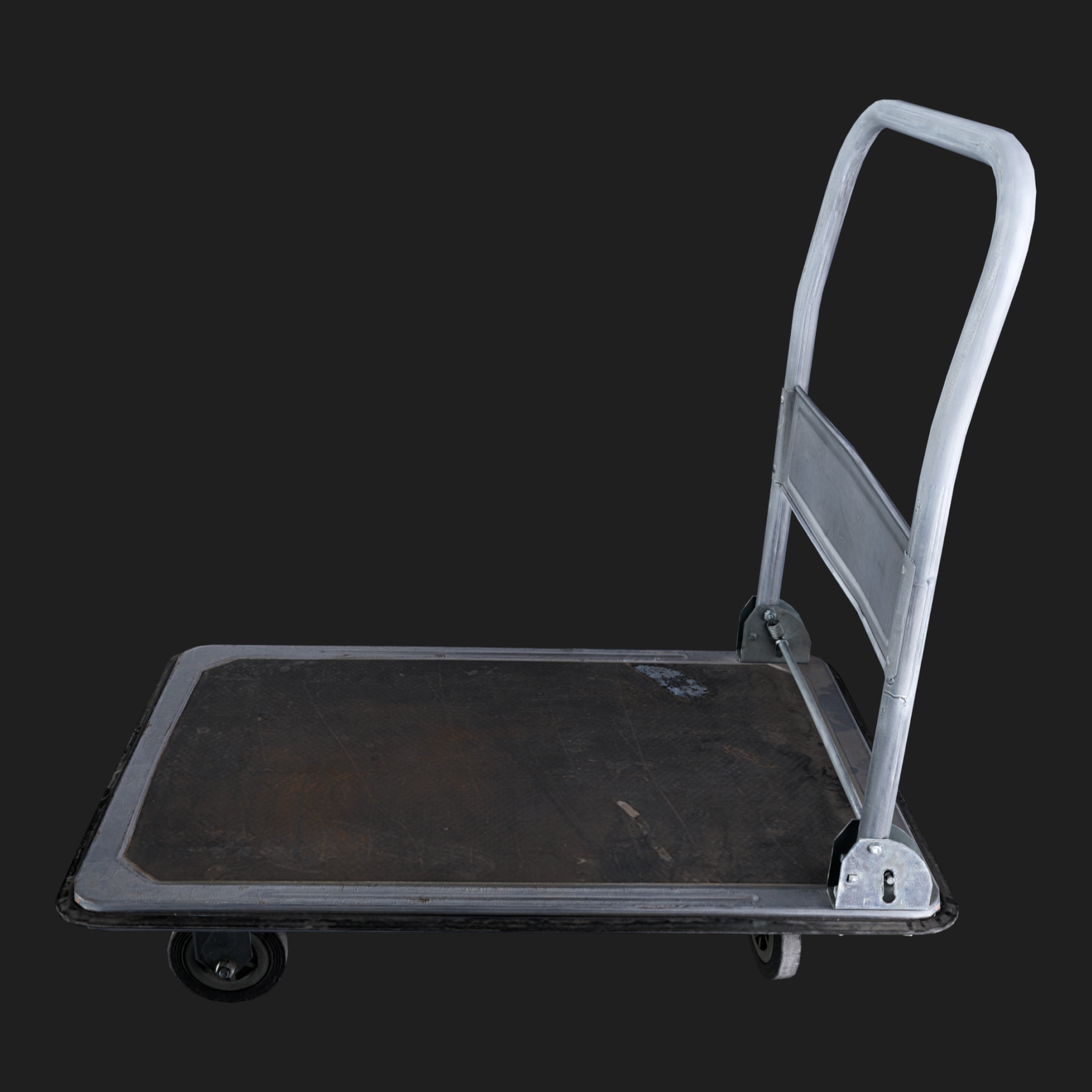 3D Trolley Industrial Empty