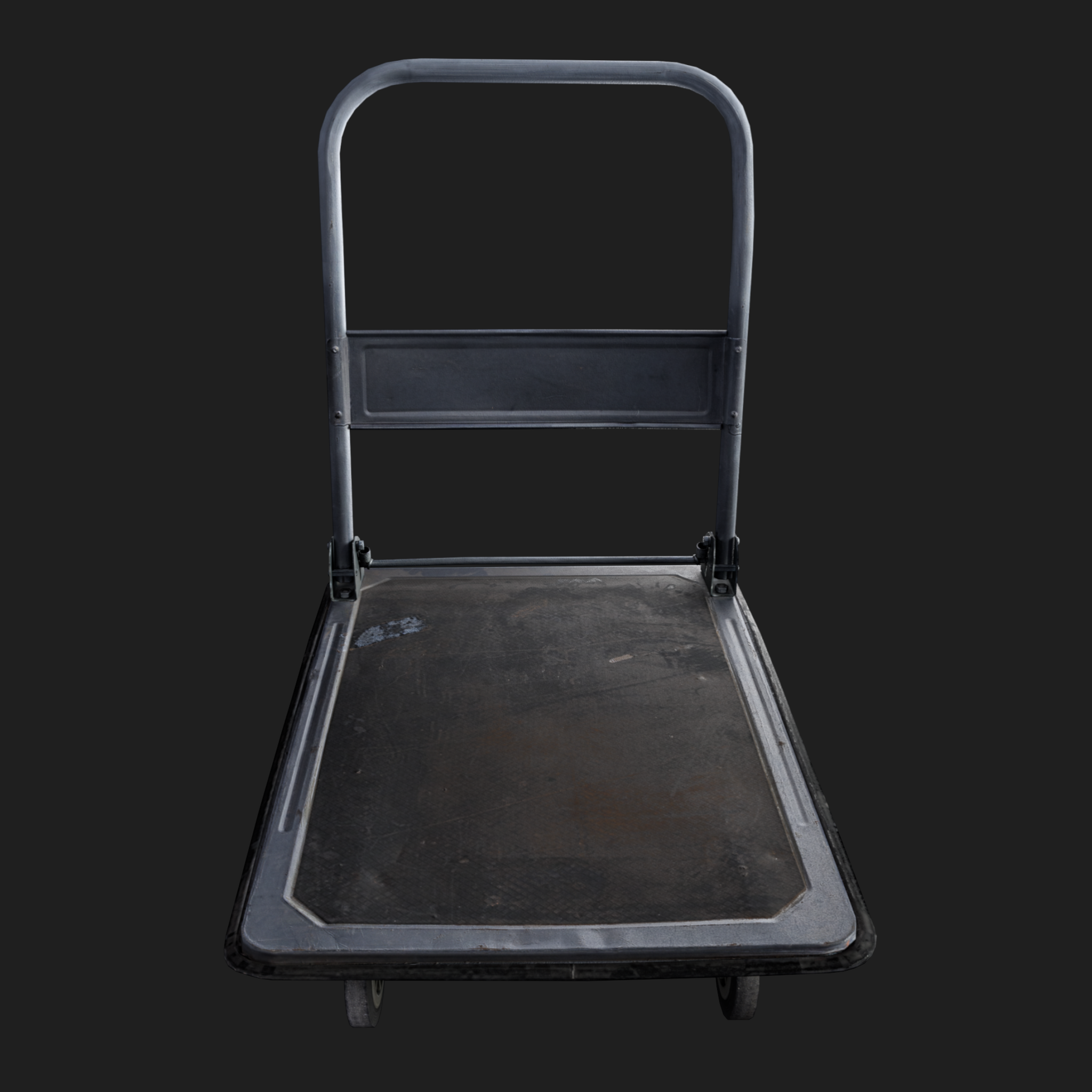 3D Trolley Industrial Empty