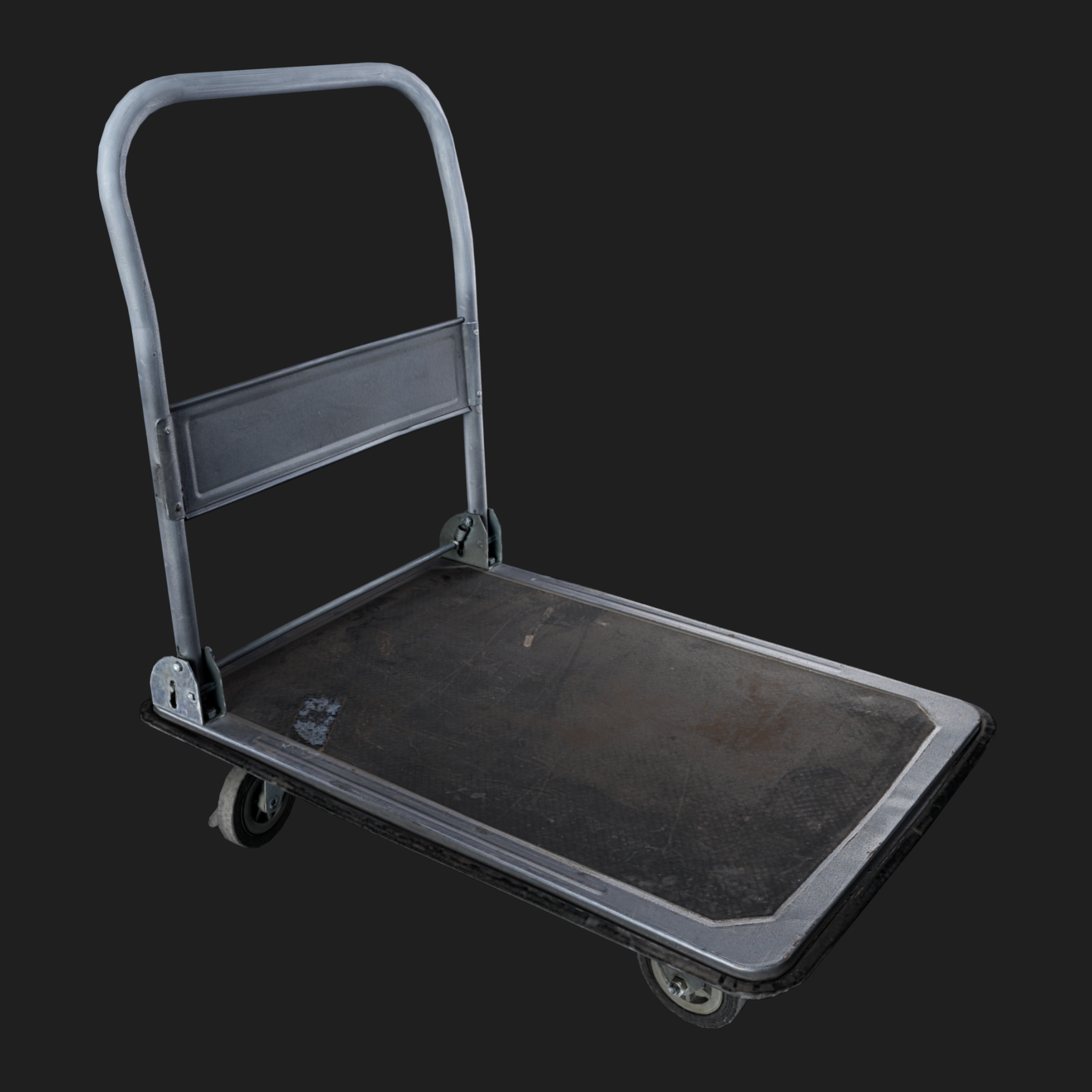 3D Trolley Industrial Empty