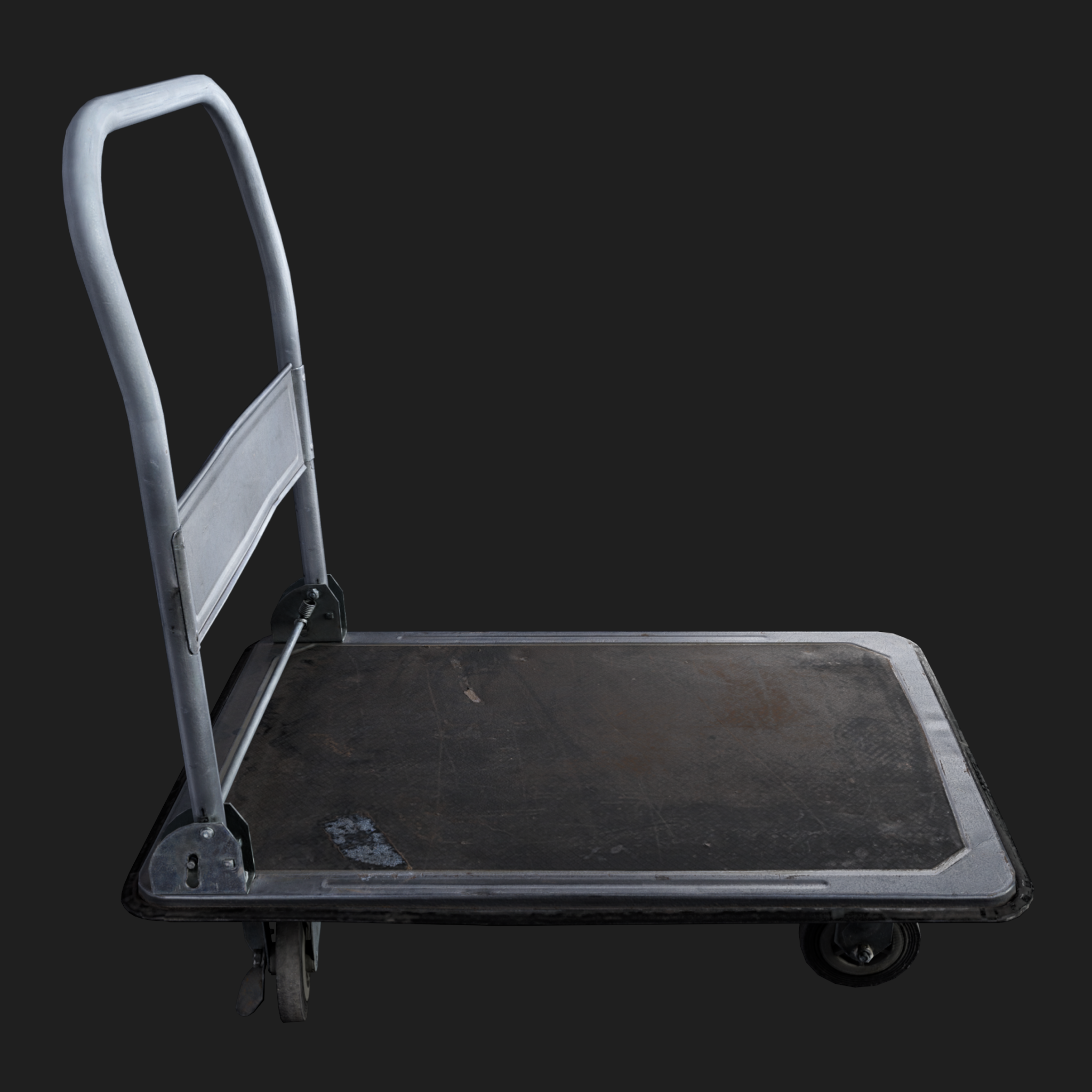 3D Trolley Industrial Empty