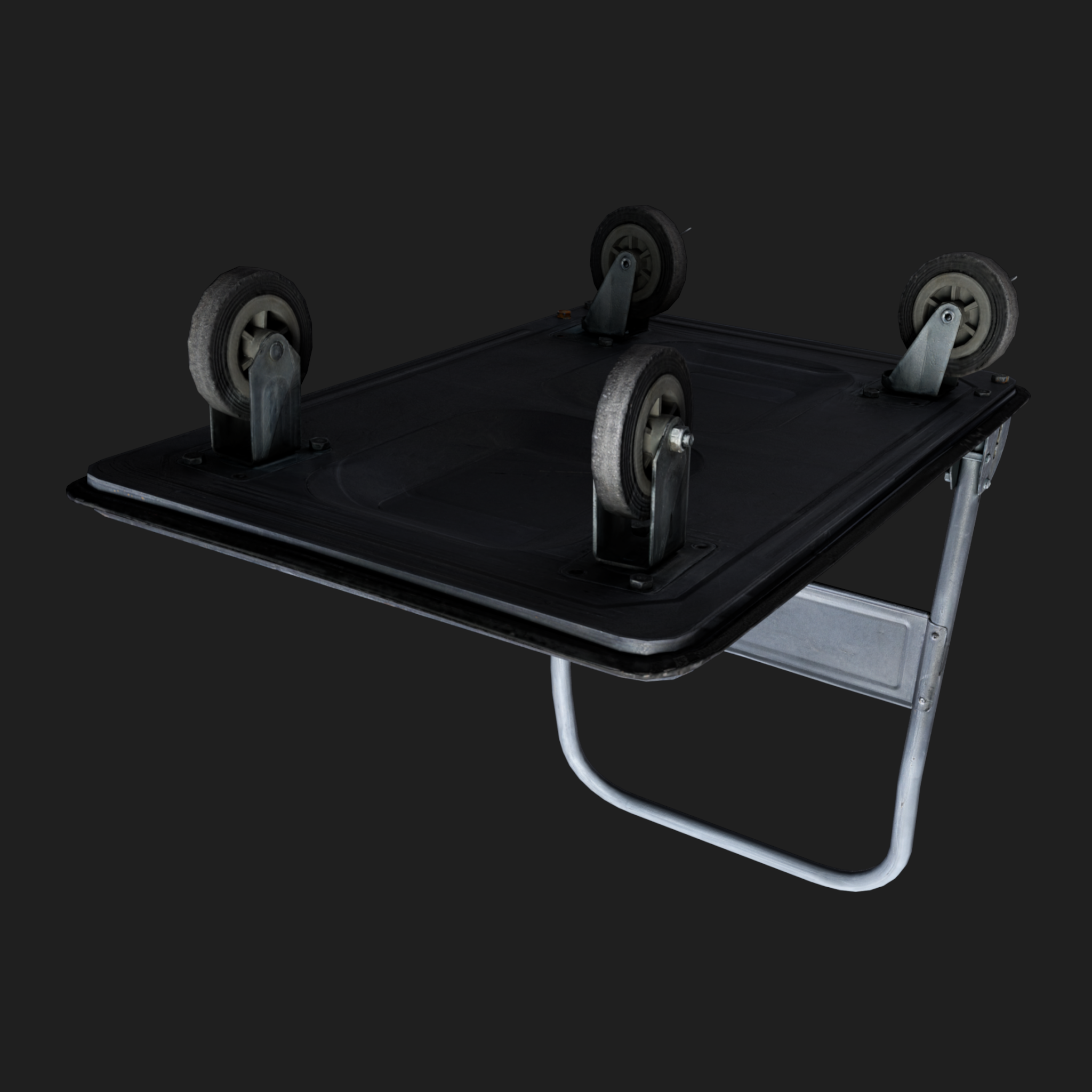 3D Trolley Industrial Empty