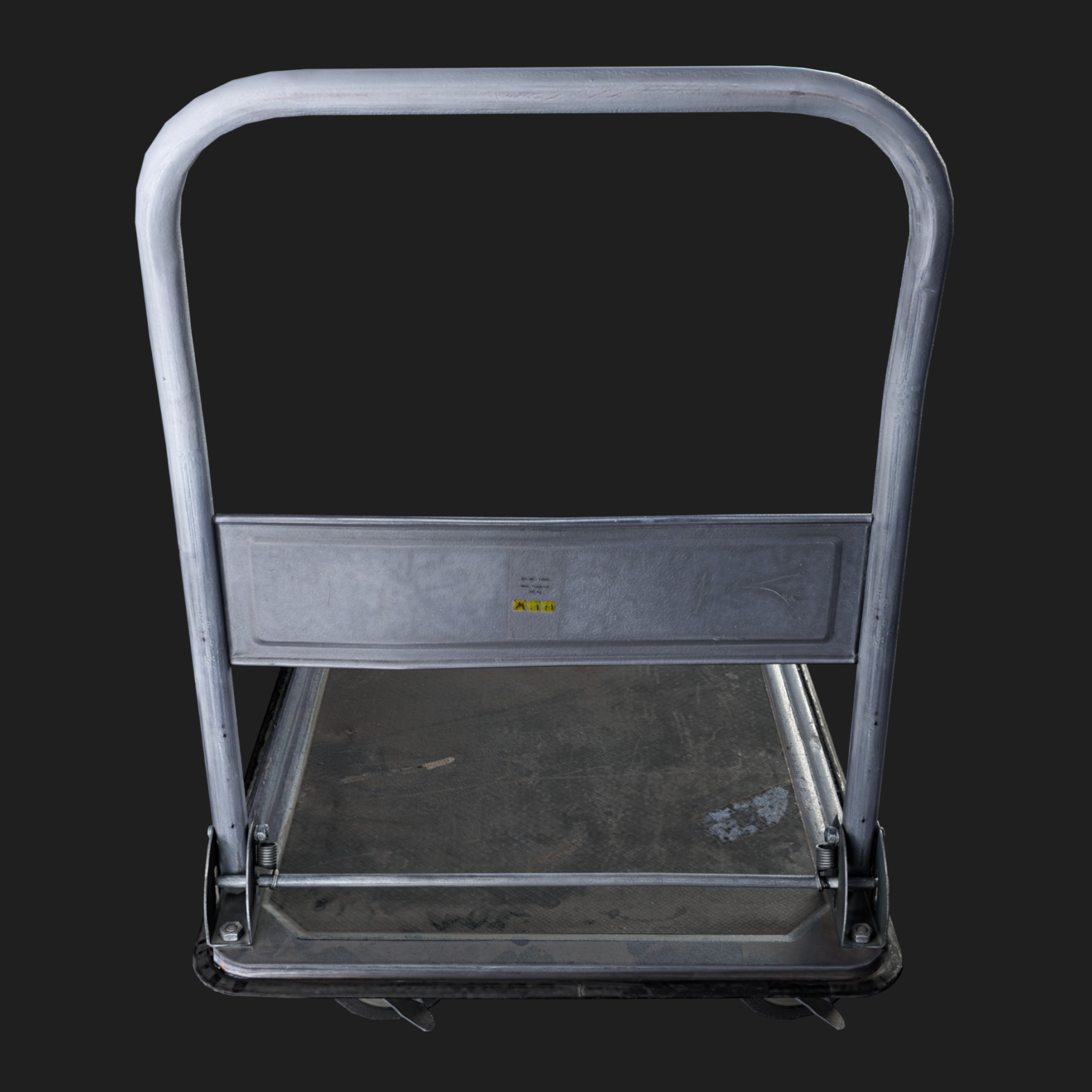 3D Trolley Industrial Empty
