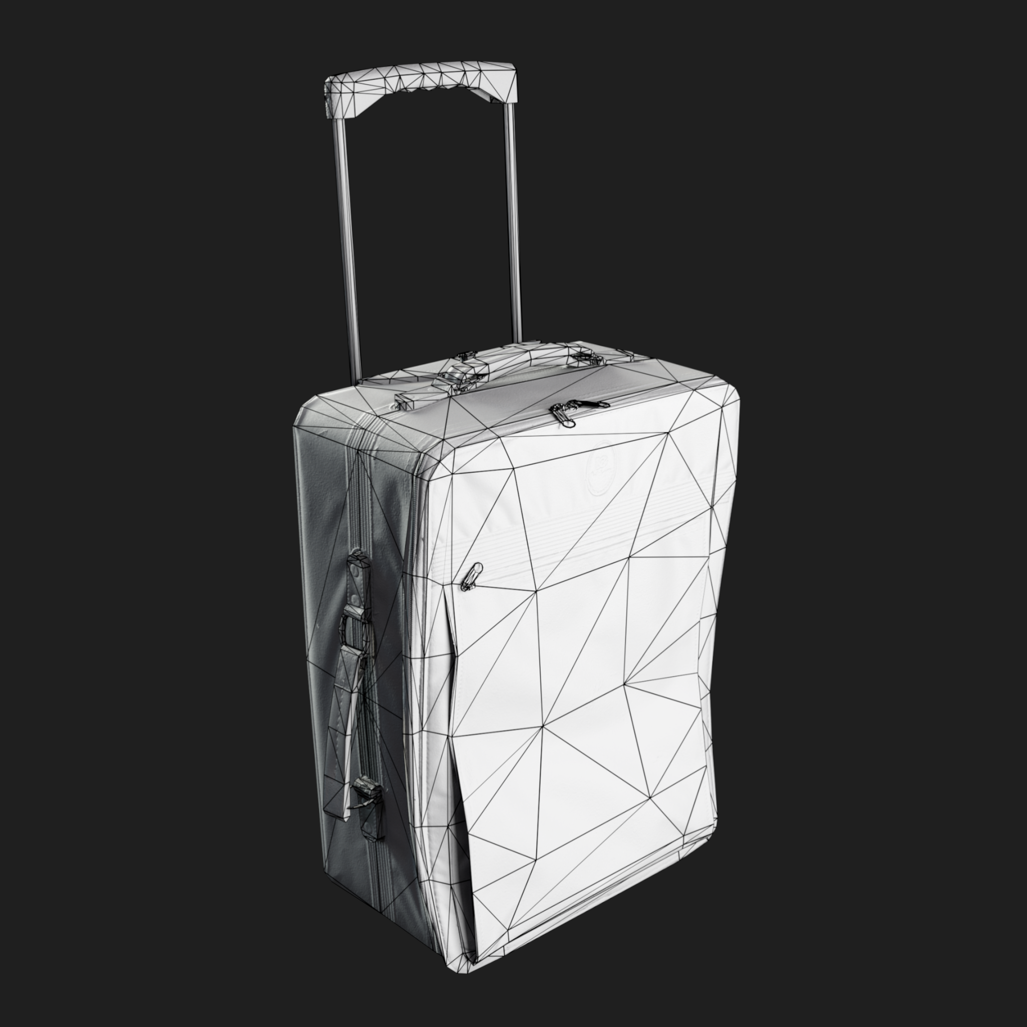 3D Travel Suitcase Soft