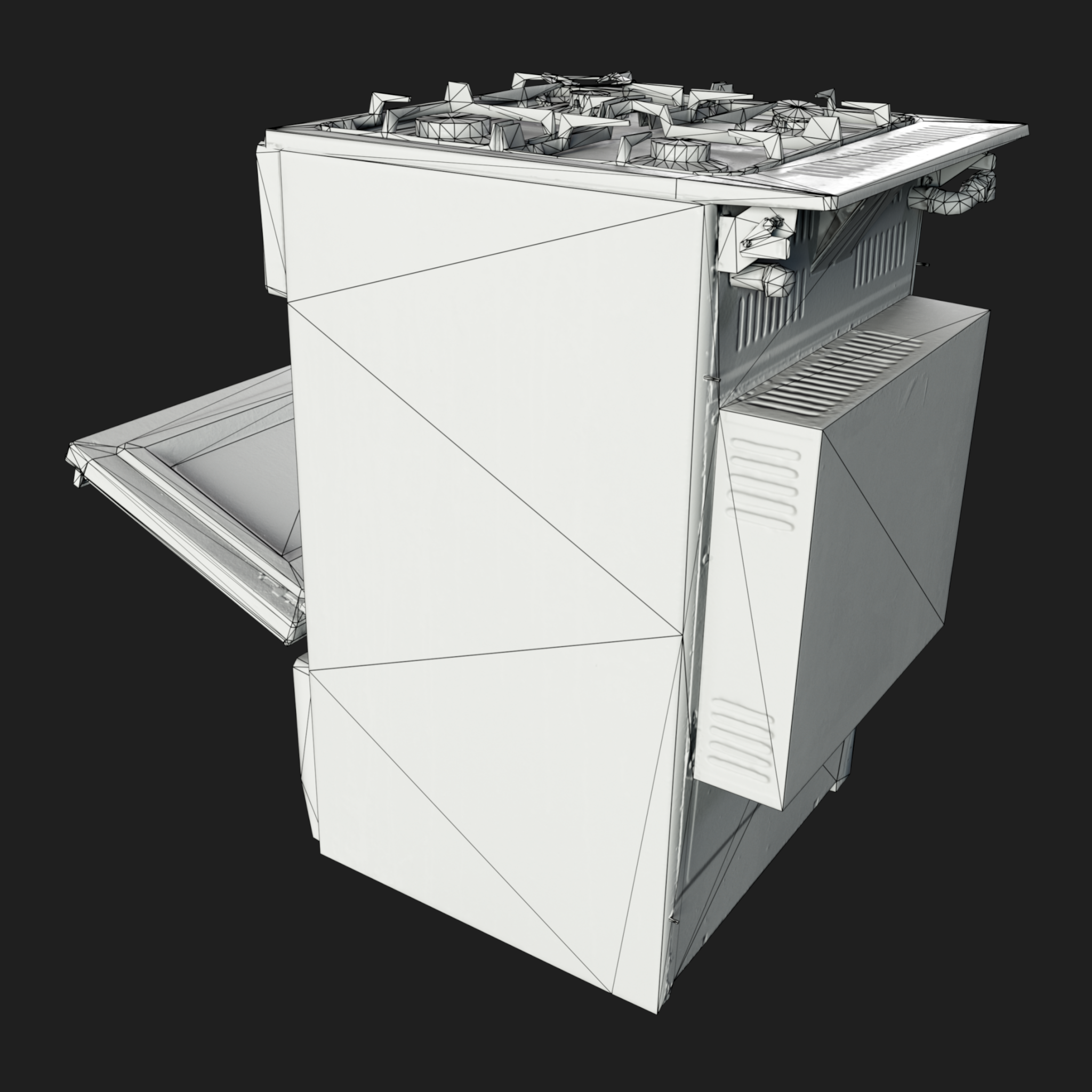 3D Stove Combined