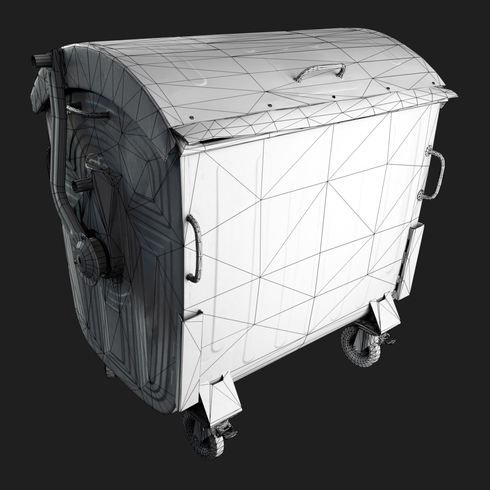 3D Container Trash