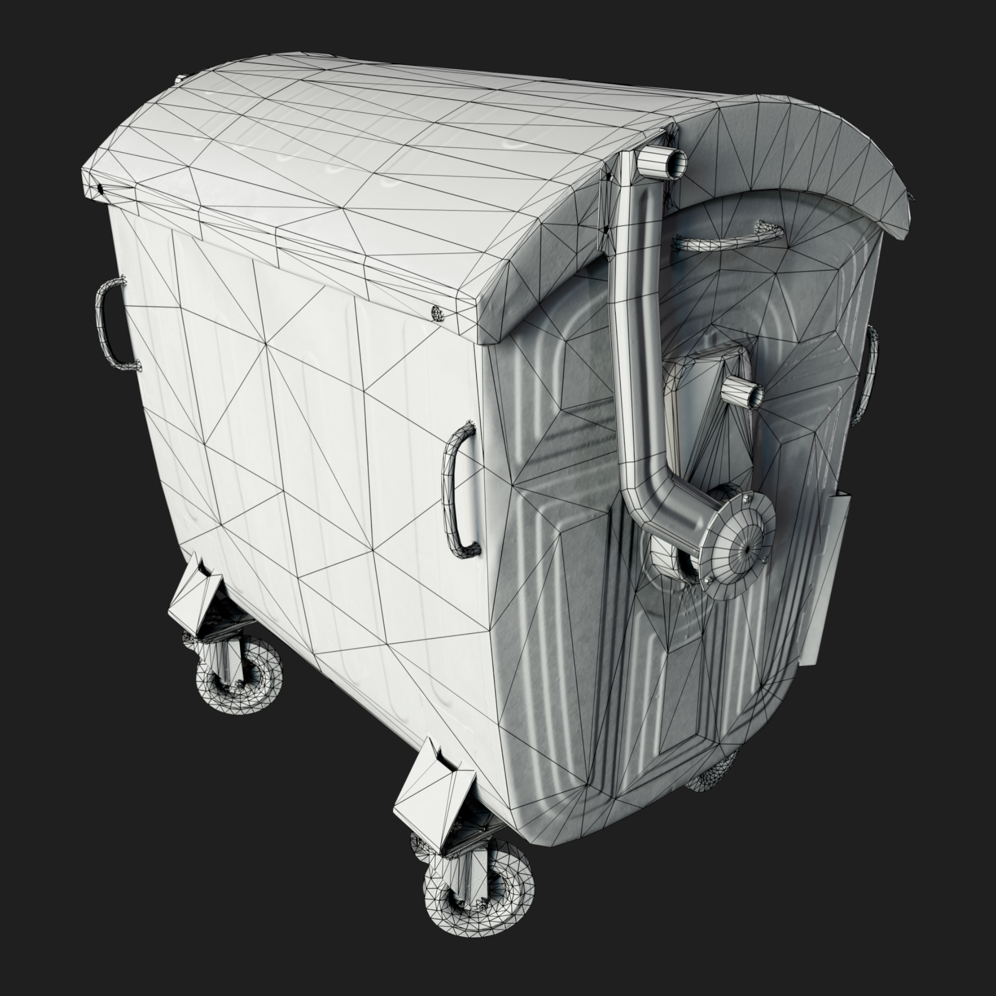 3D Container Trash