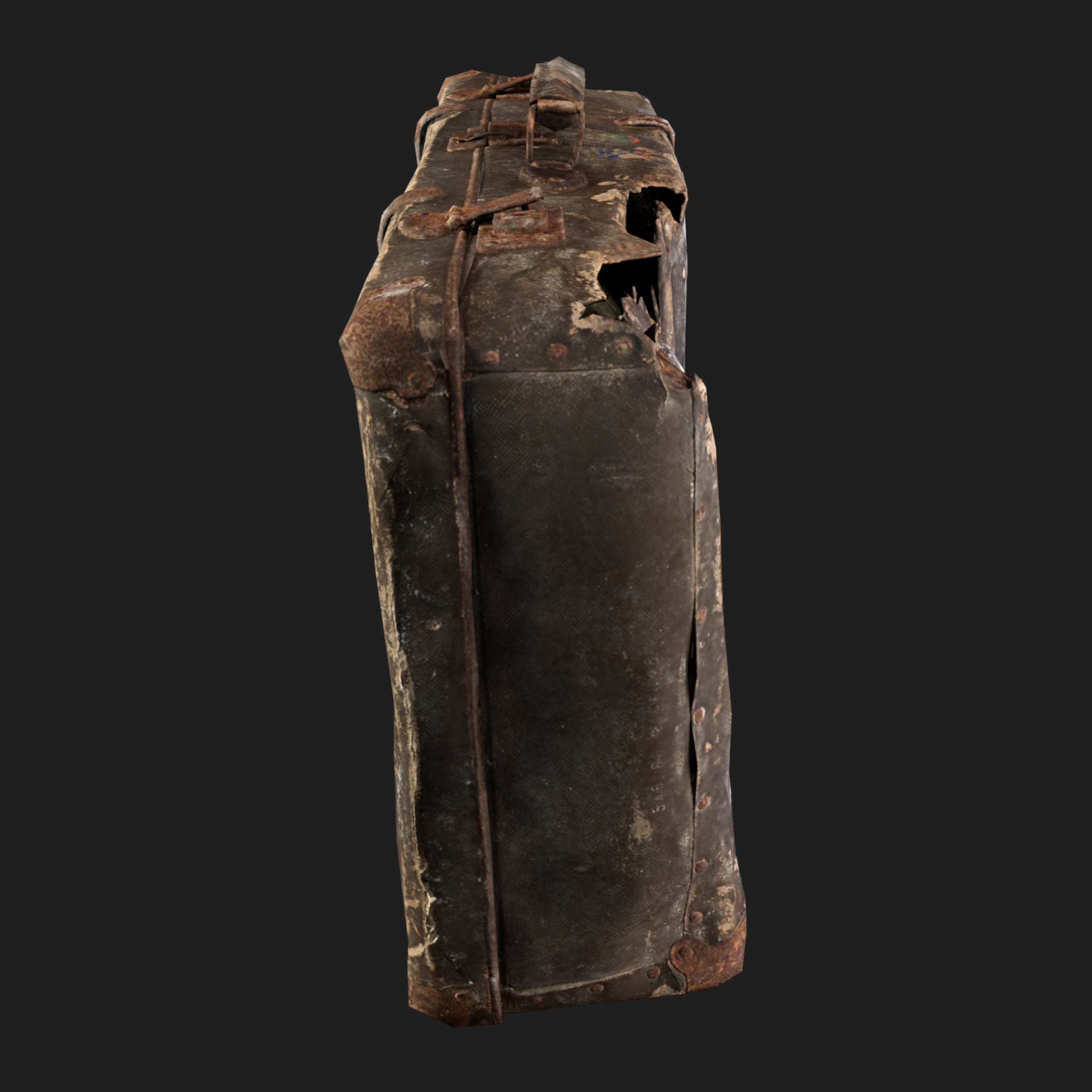3D Suitcase World War 2