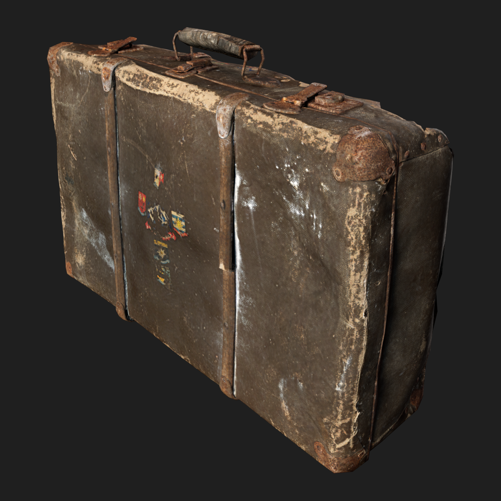 3D Suitcase World War 2