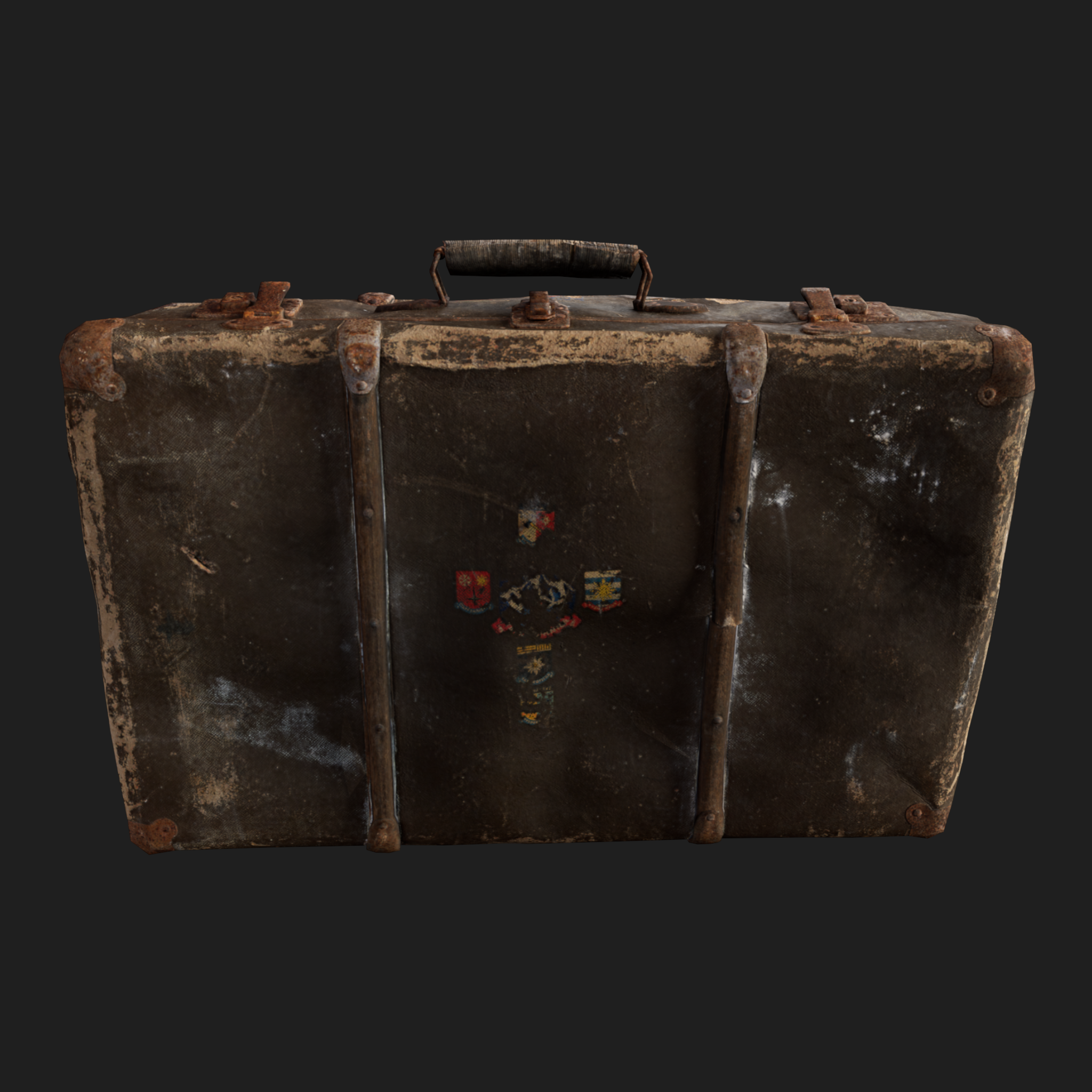 3D Suitcase World War 2