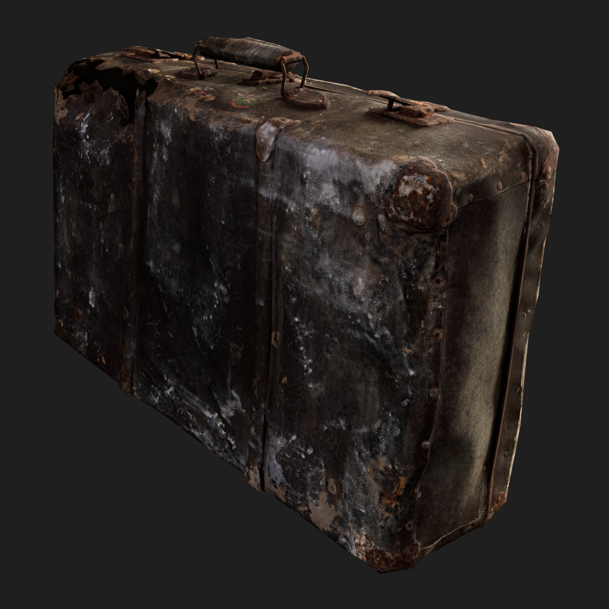 3D Suitcase World War 2