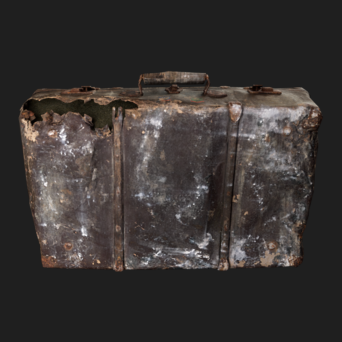 3D Suitcase World War II-era