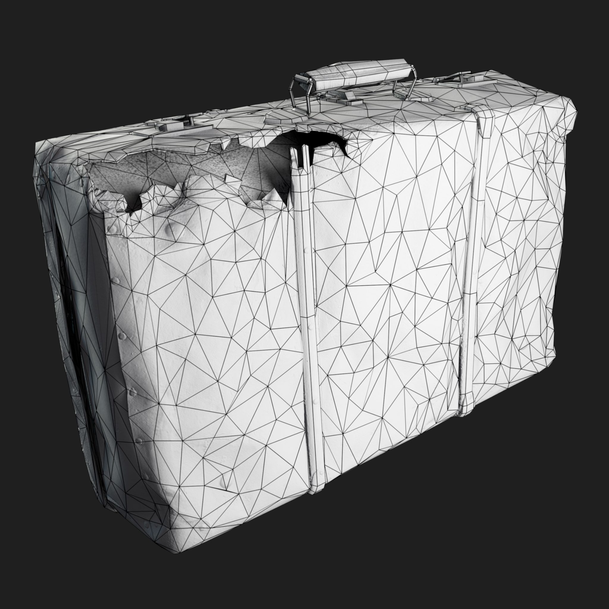 3D Suitcase World War 2