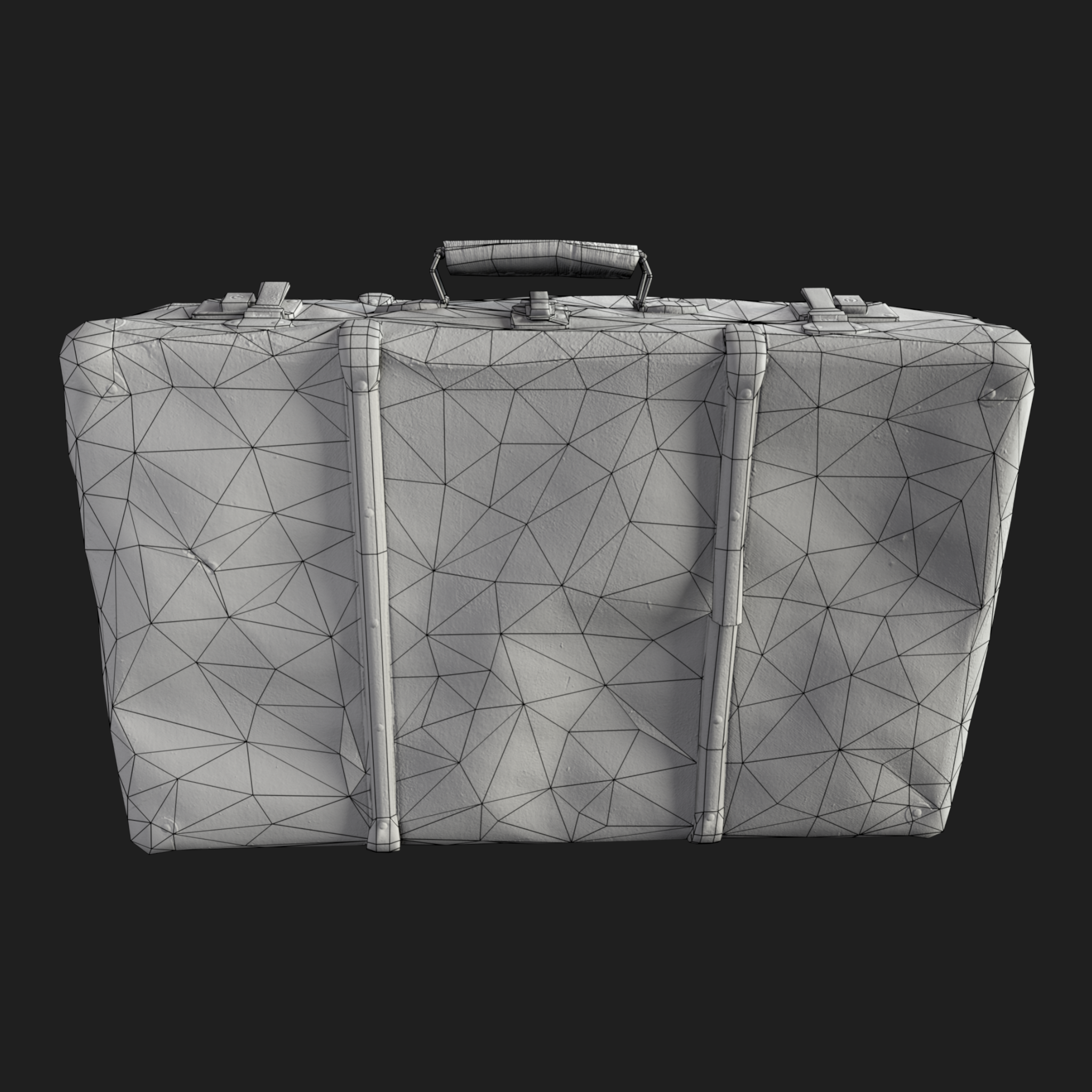 3D Suitcase World War 2