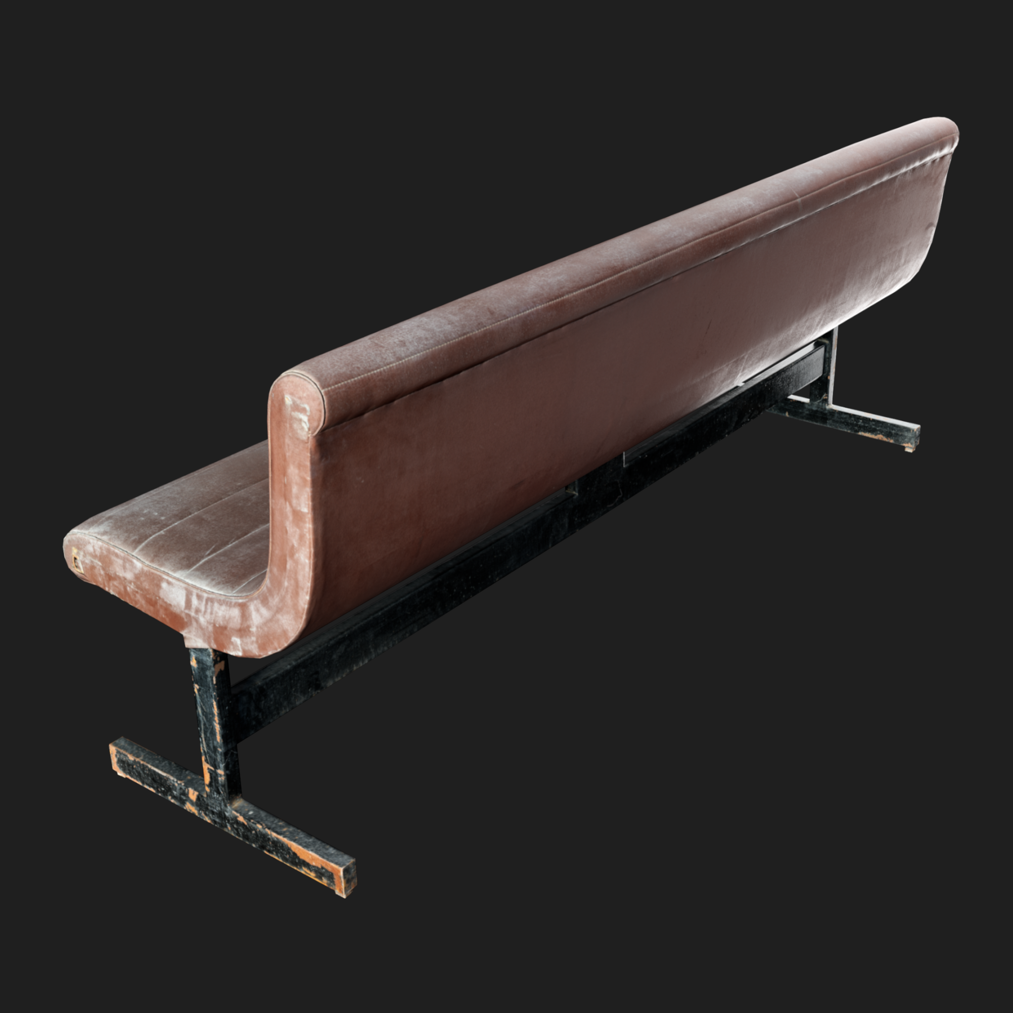 3D Vintage Bench Sofa