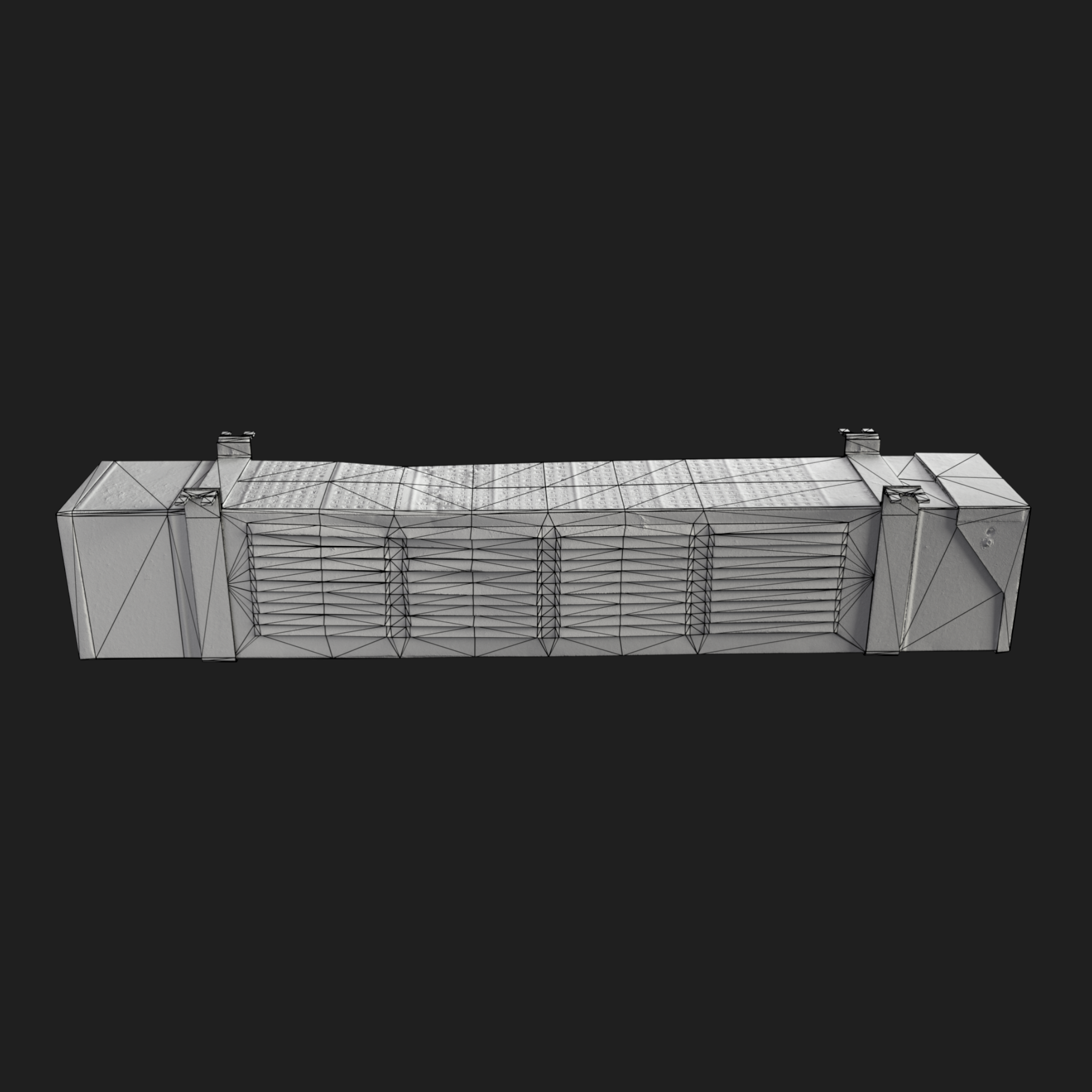3D Wagon Seat Heating Block