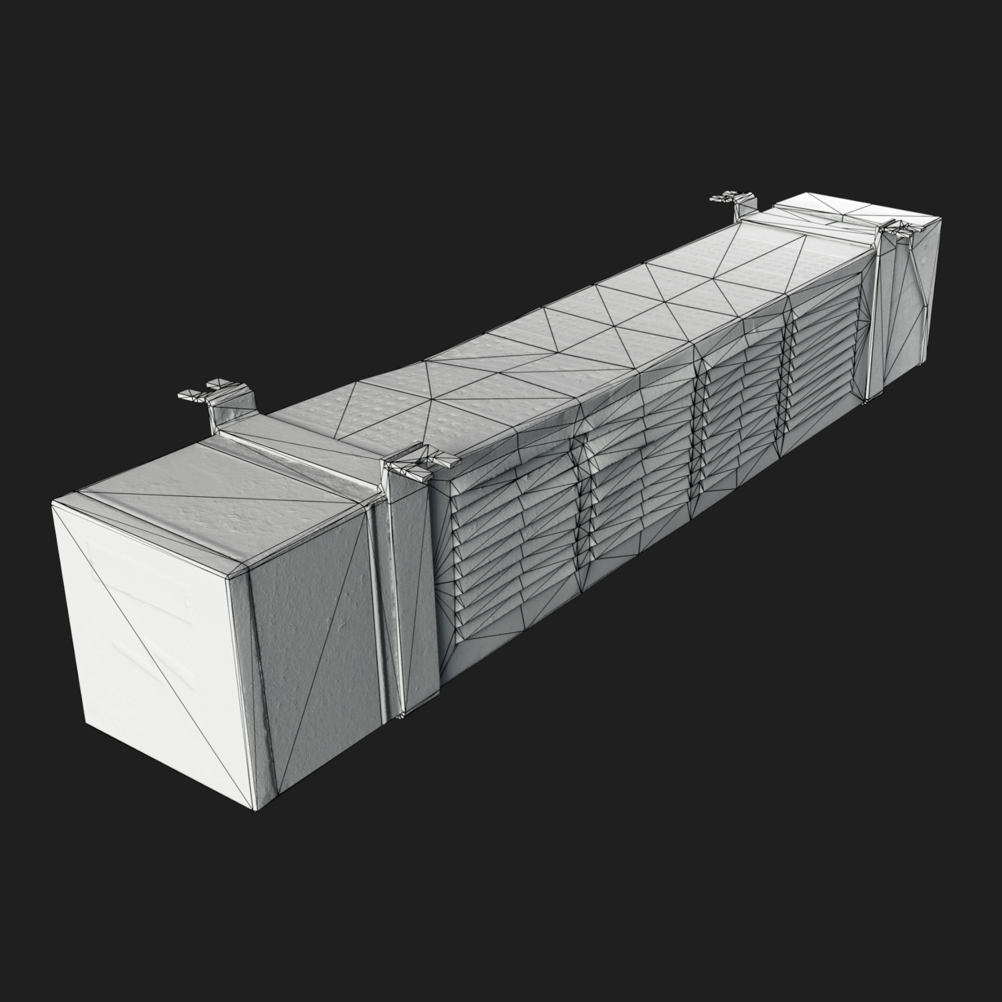3D Wagon Seat Heating Block