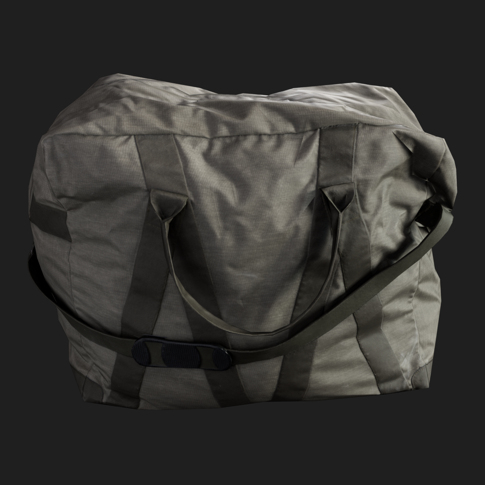 3D Army Bag Gray