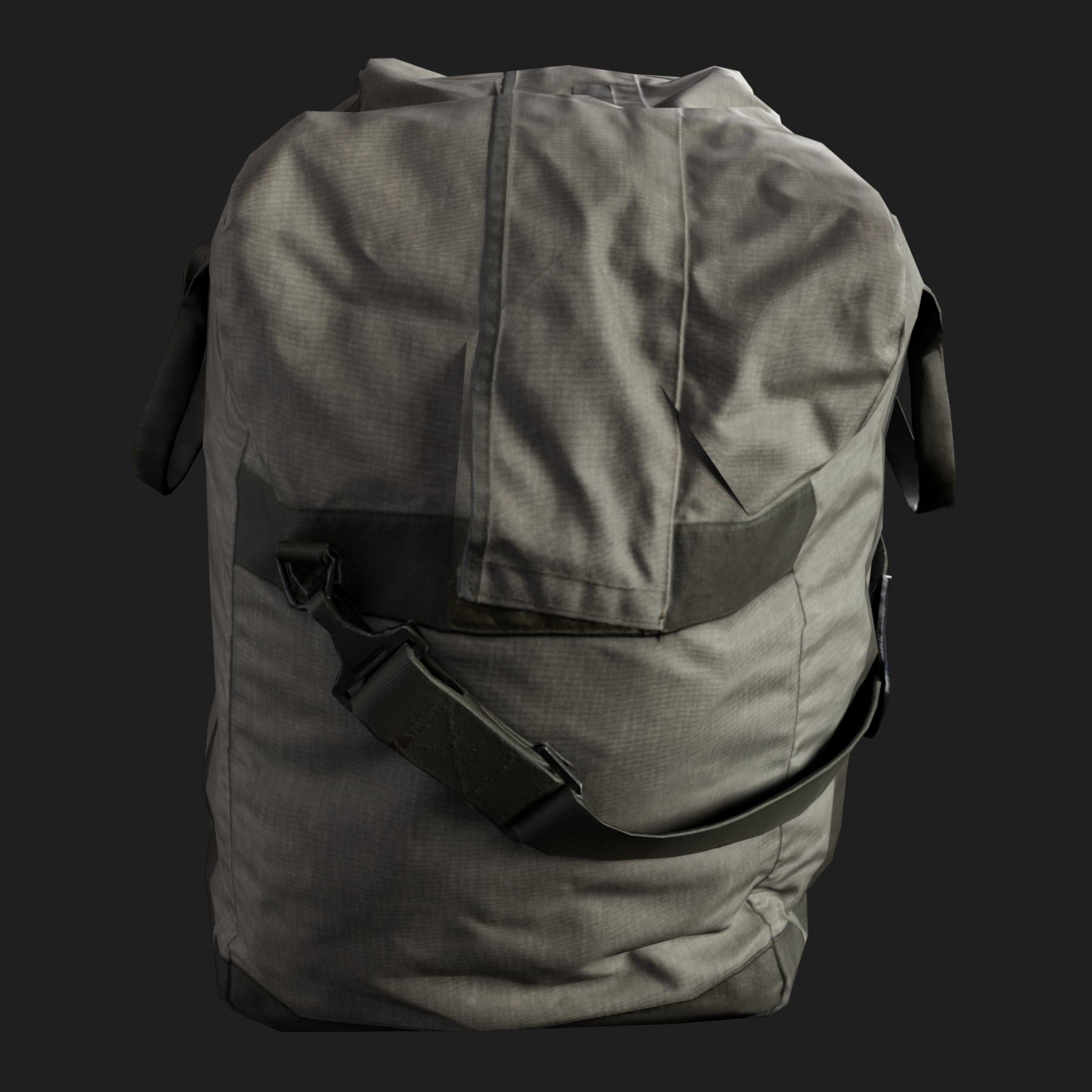 3D Army Bag Gray