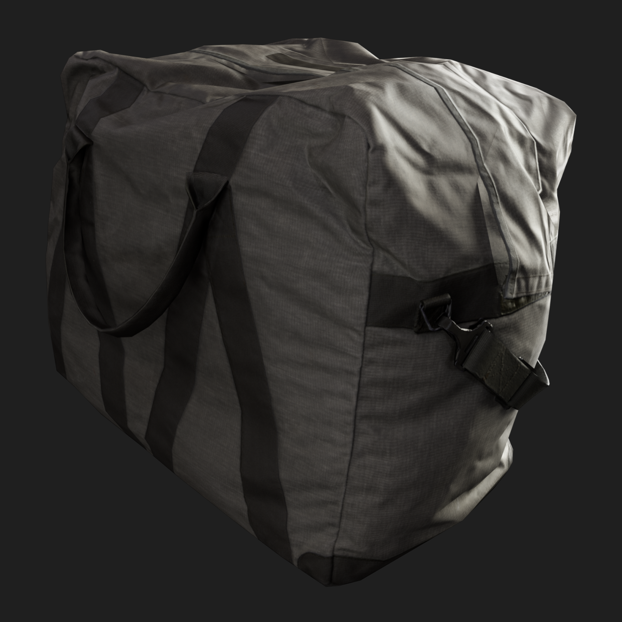 3D Army Bag Gray