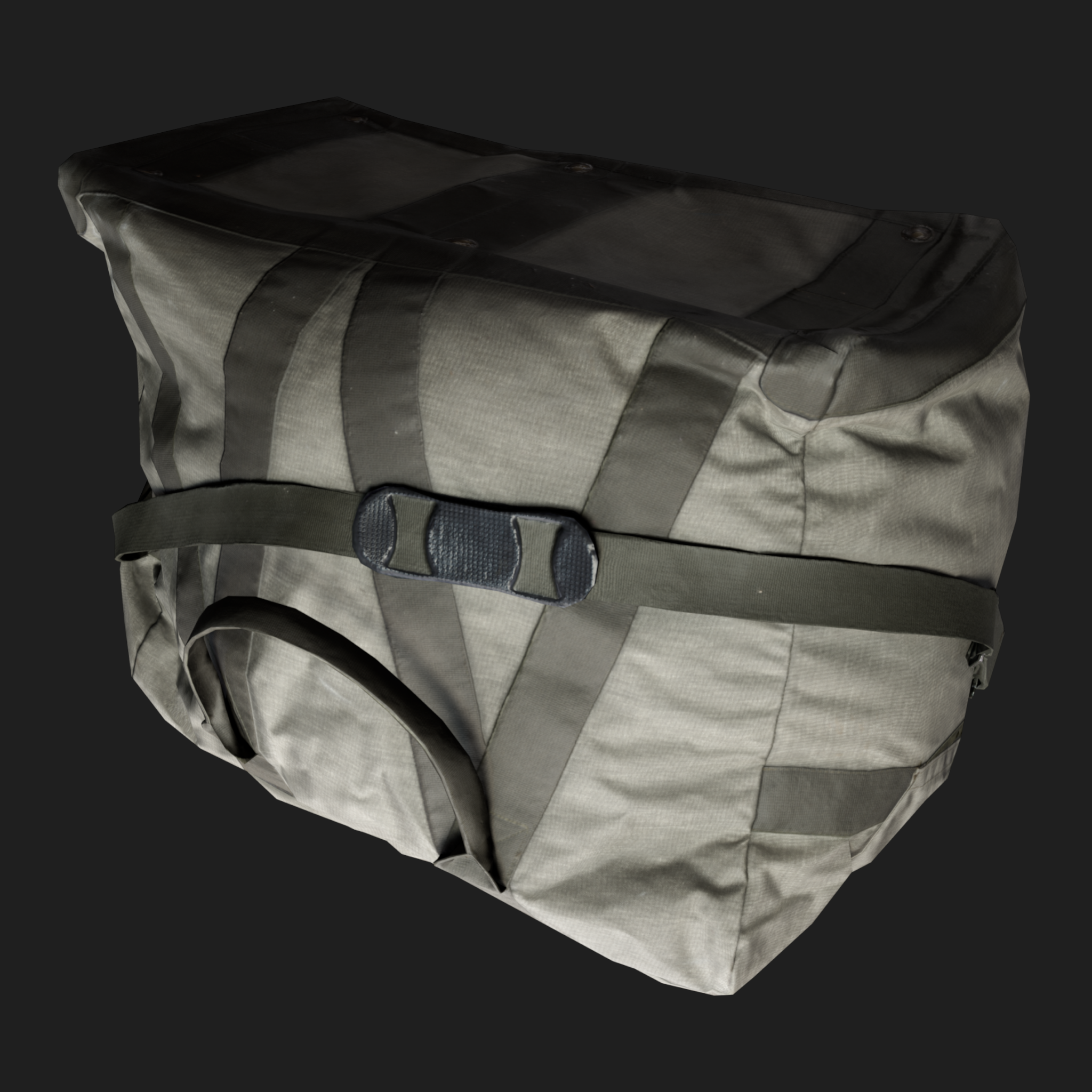 3D Army Bag Gray