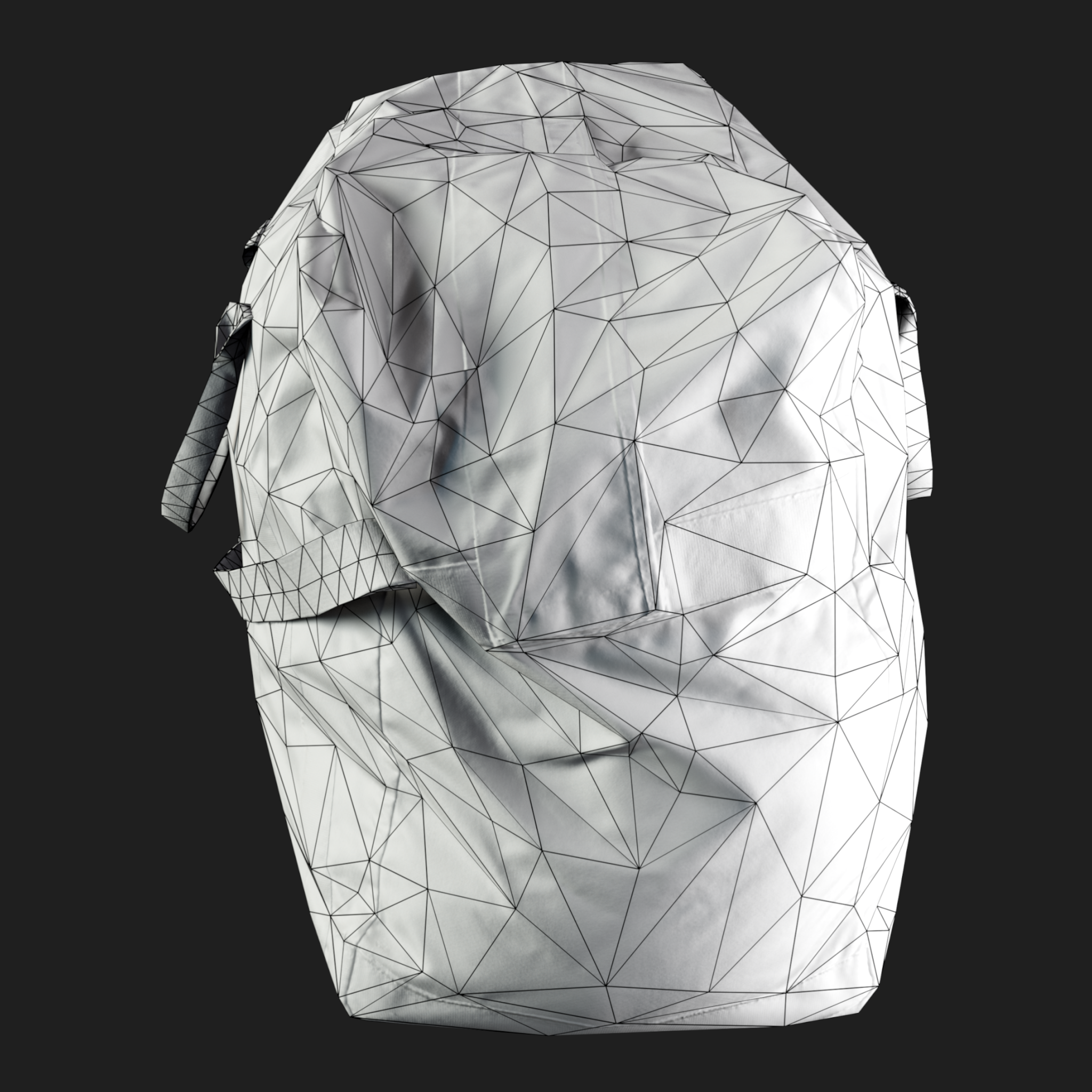 3D Army Bag Gray