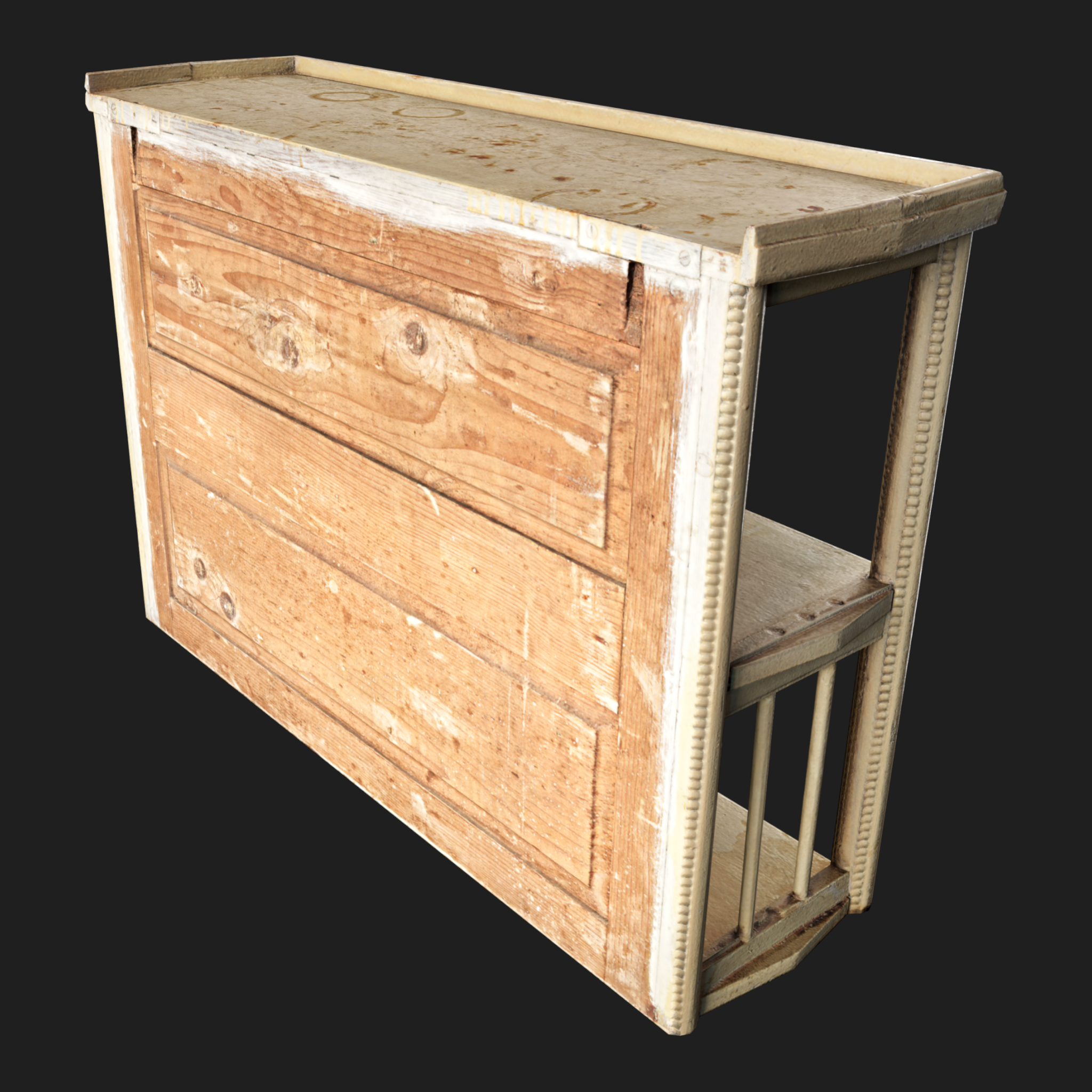 3D Shelf Rustic