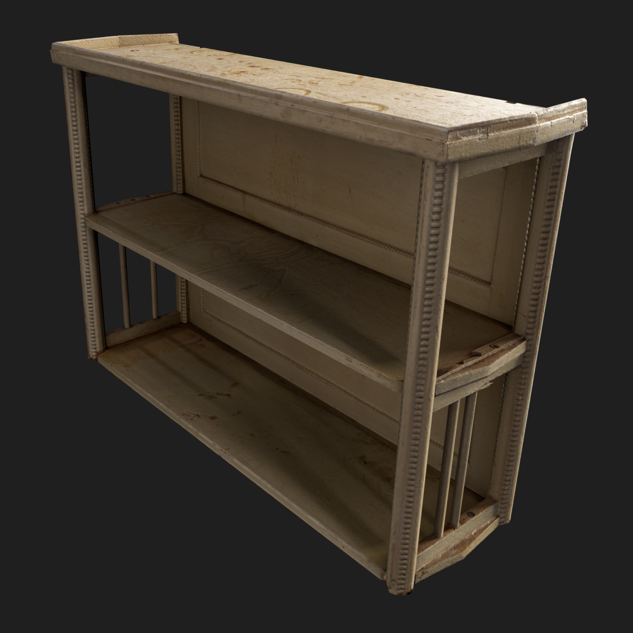 3D Shelf Rustic