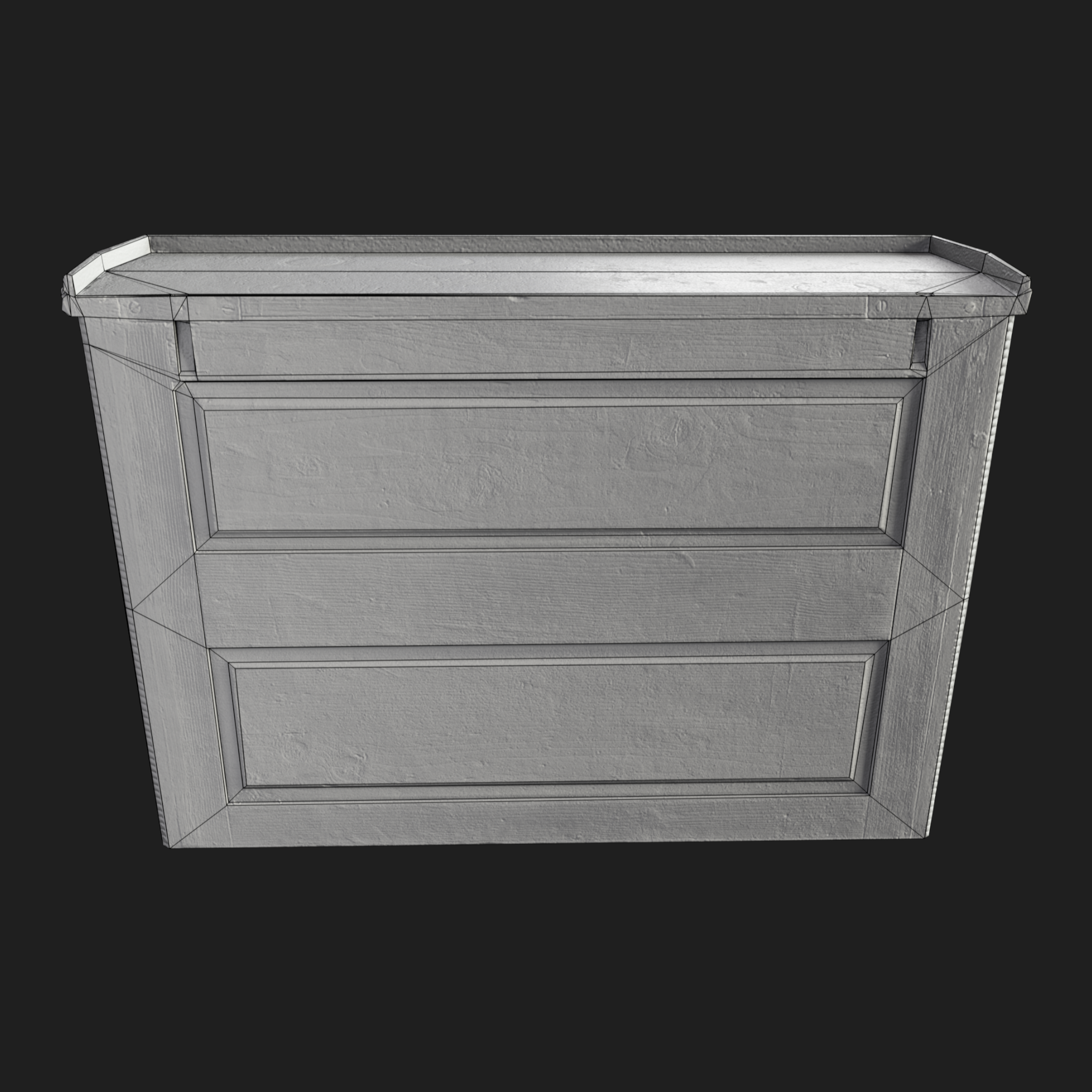 3D Shelf Rustic