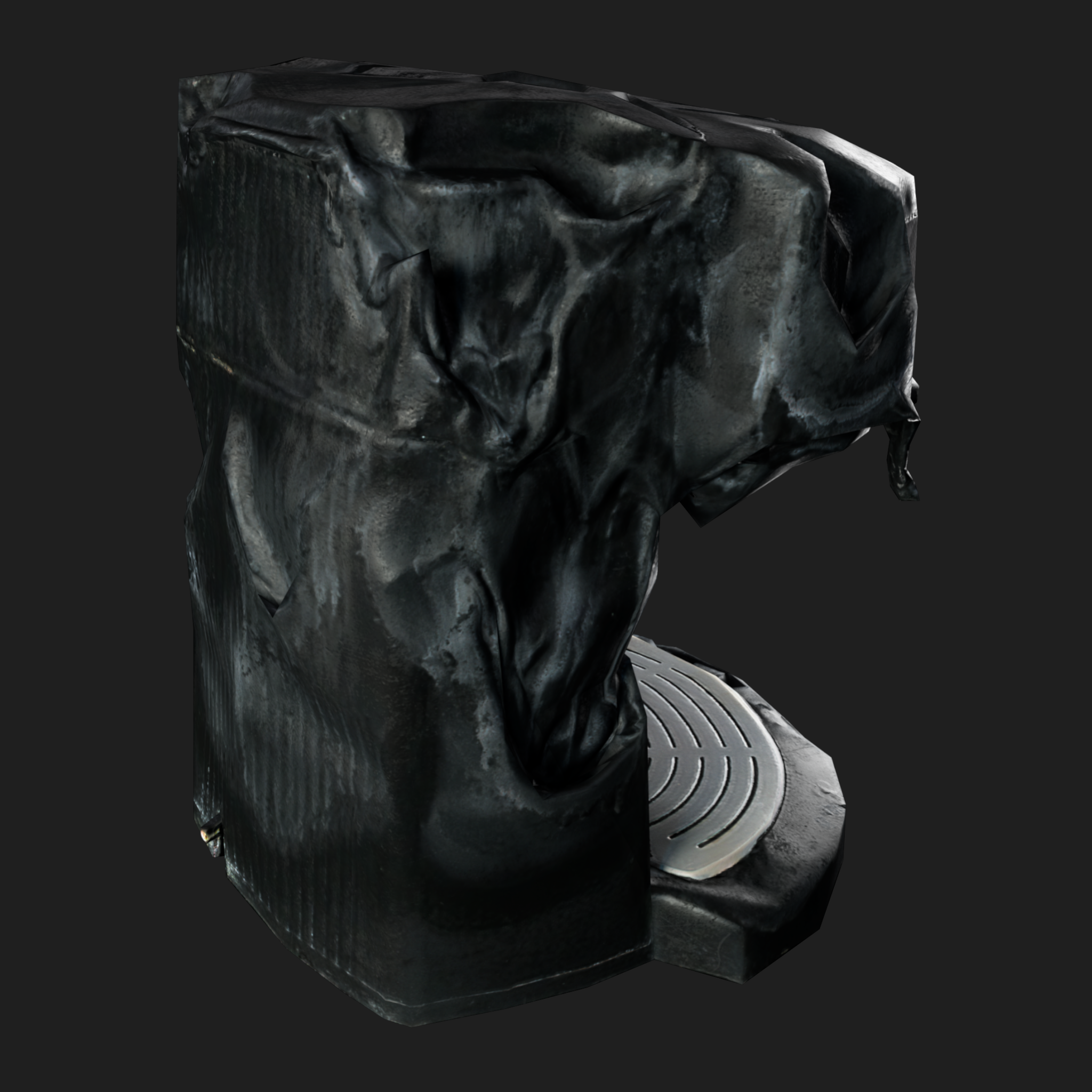3D Coffee Machine Burned