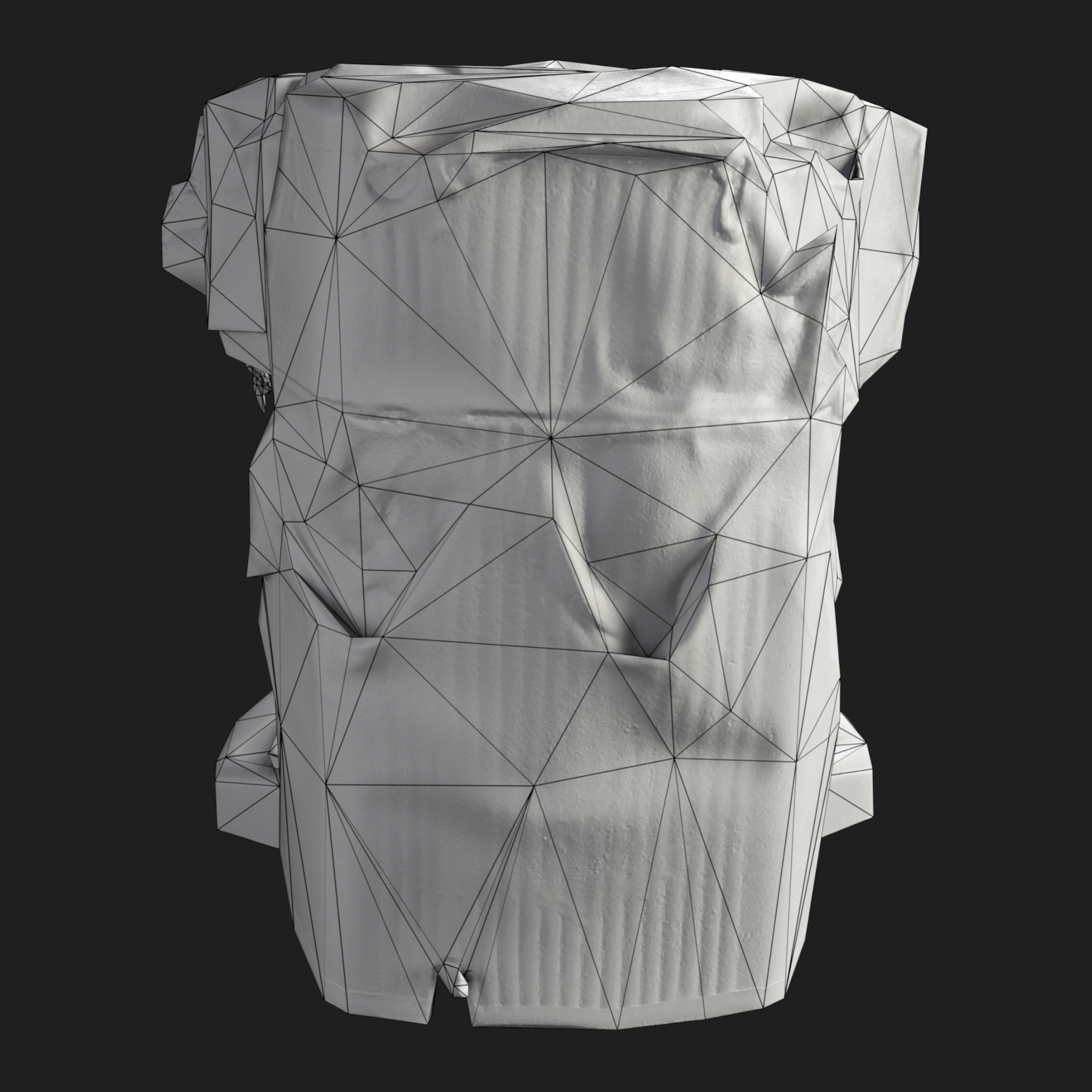 3D Coffee Machine Burned