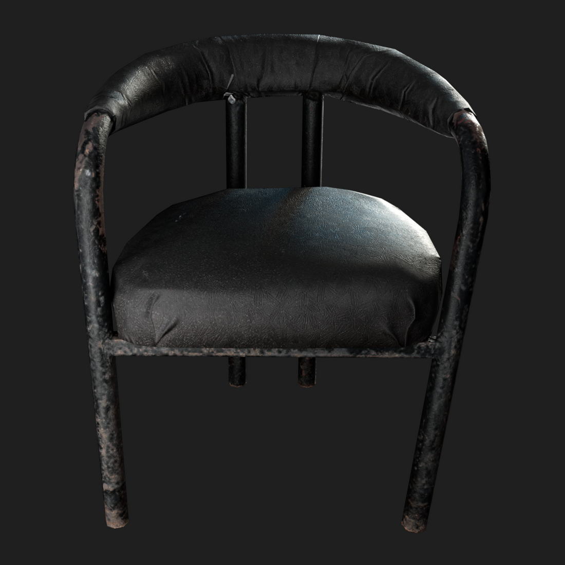 3D Black Chair