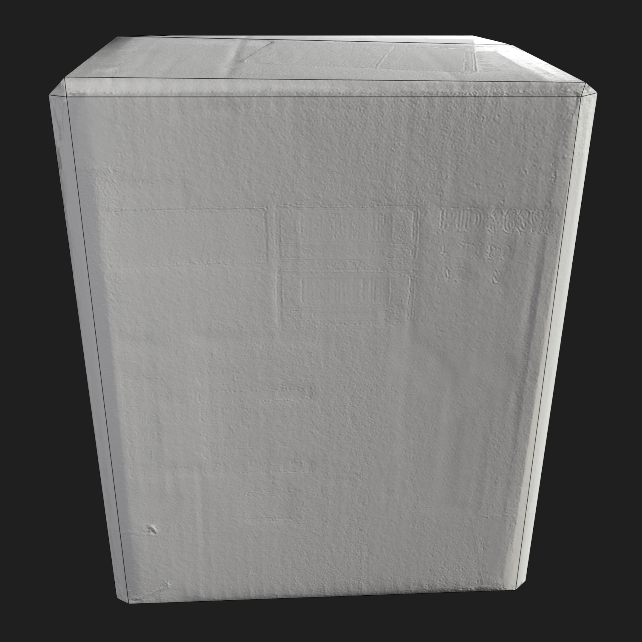 3D Cardboard Box