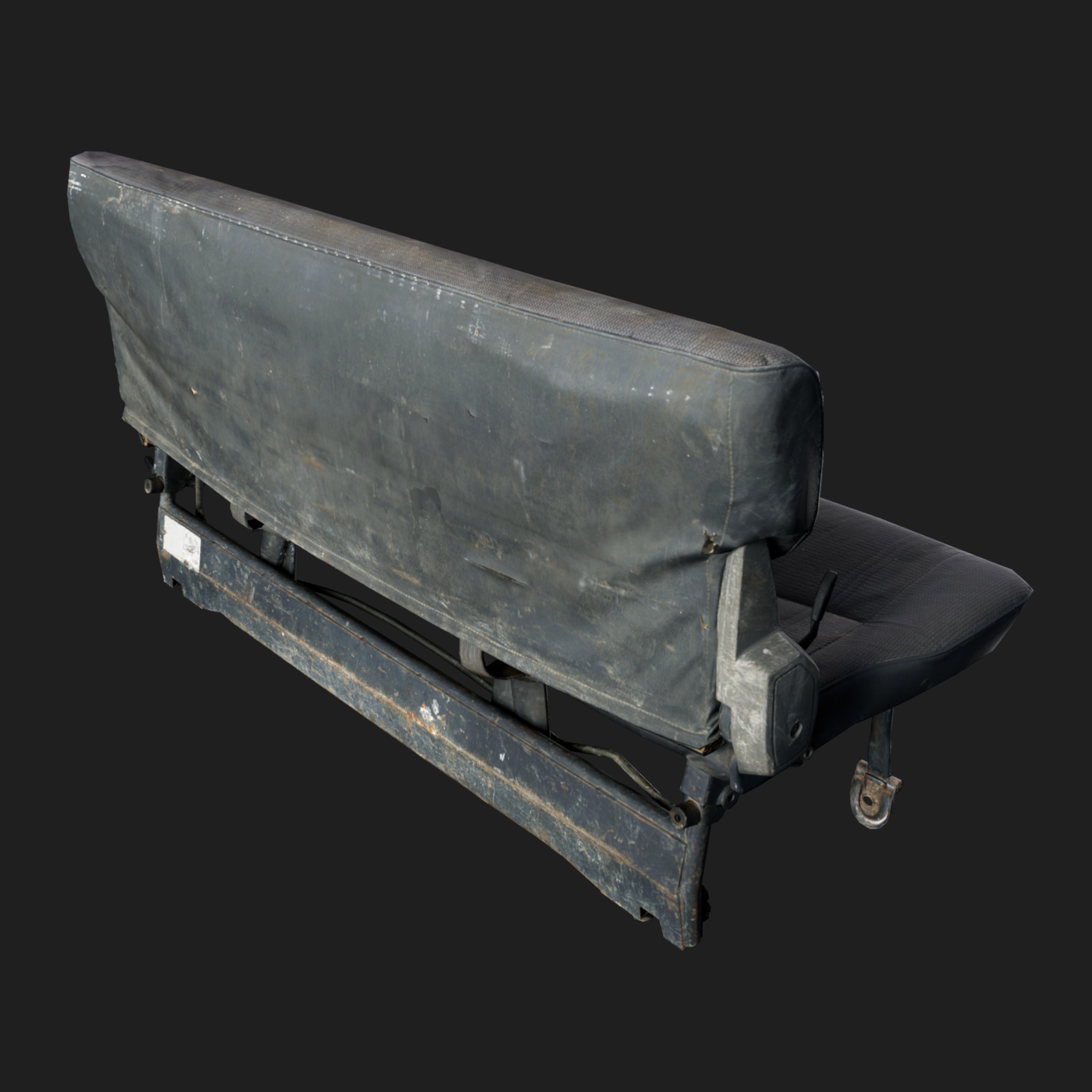 3D Mitsubishi Delica L300 Seat Rear