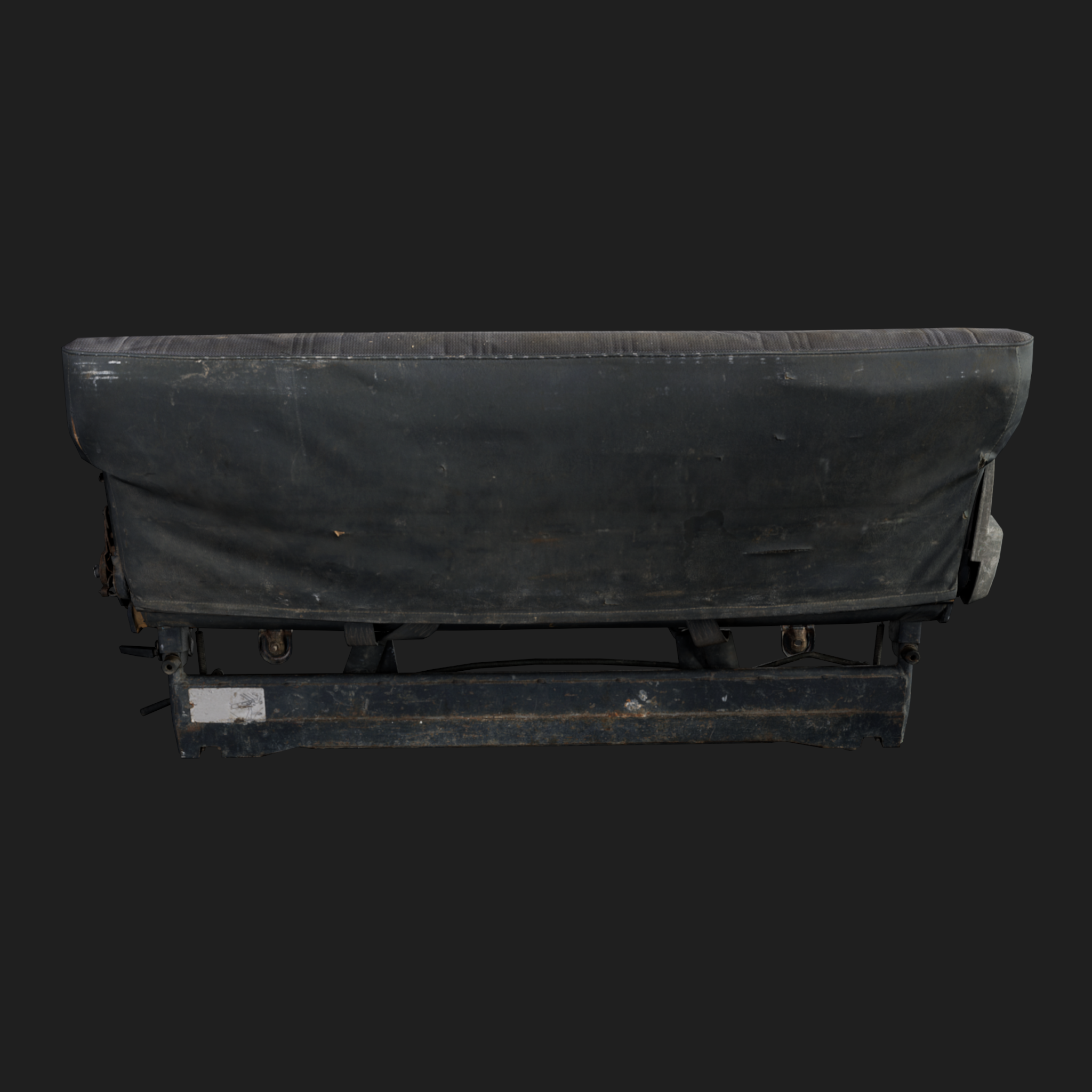3D Mitsubishi Delica L300 Seat Rear