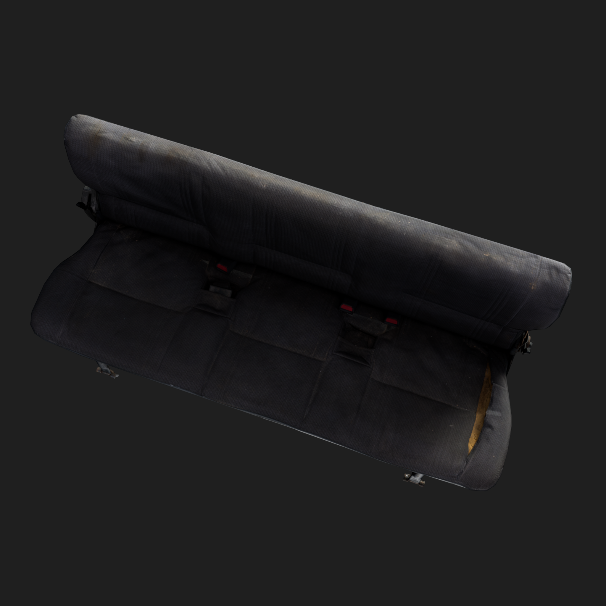 3D Mitsubishi Delica L300 Seat Rear
