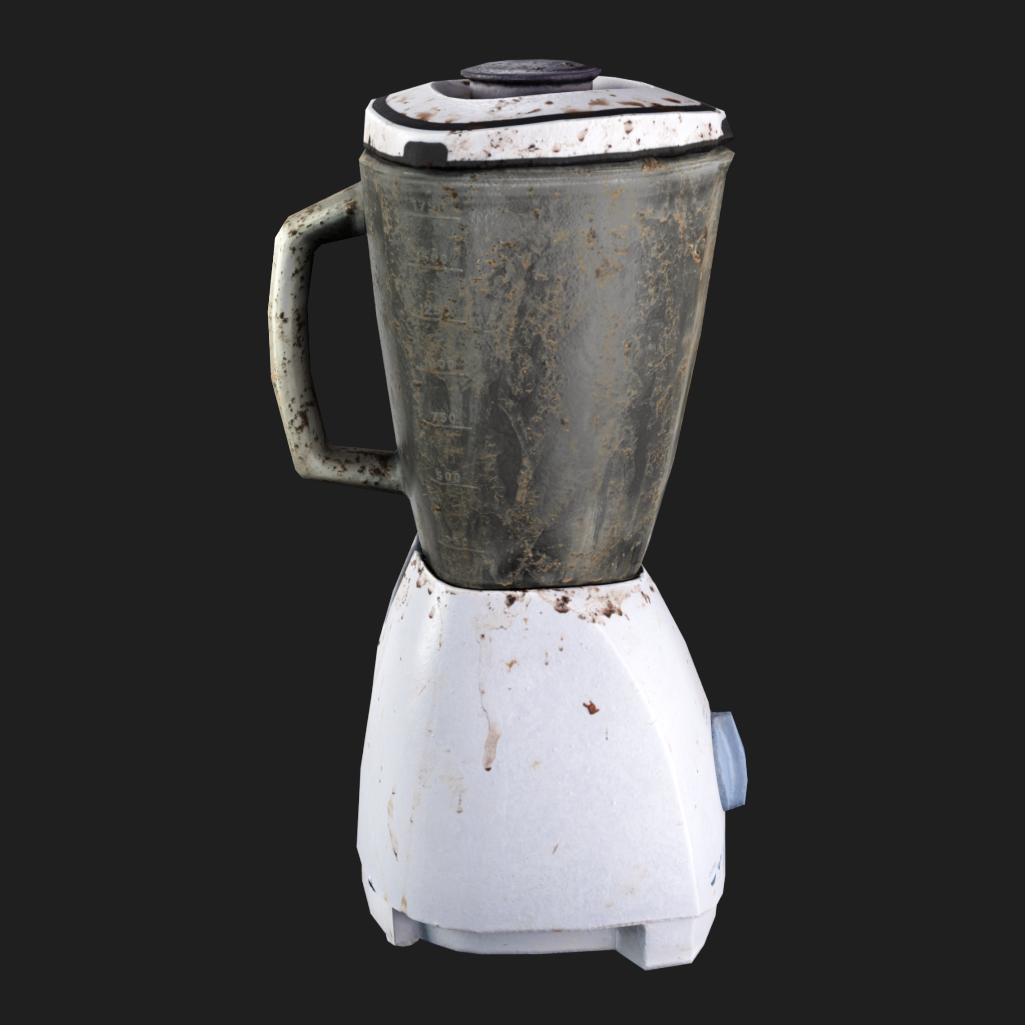 3D Blender Kitchen Dirty