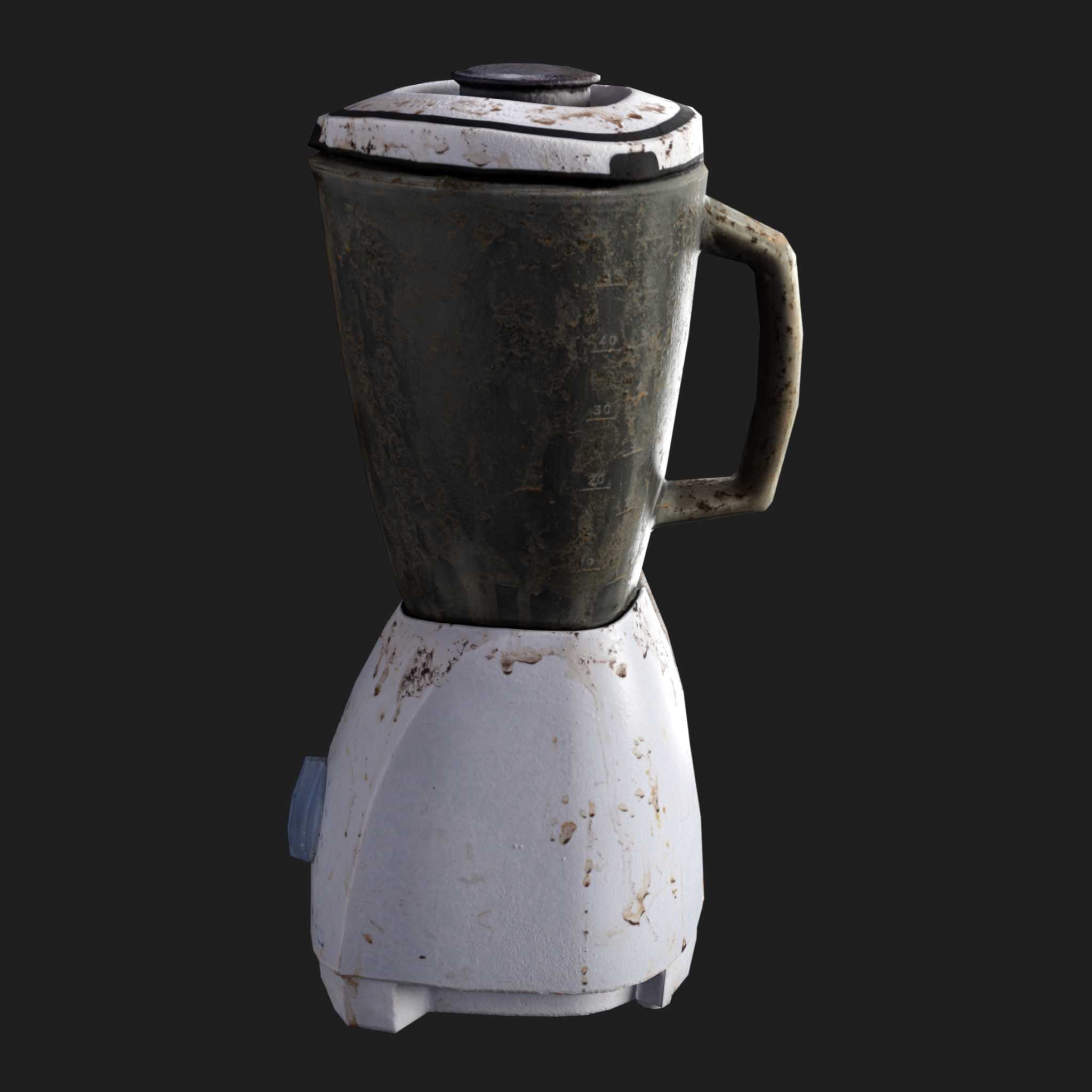 3D Blender Kitchen Dirty