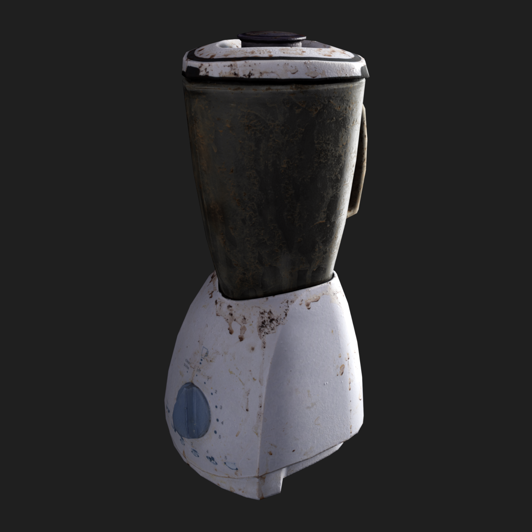 3D Blender Kitchen Dirty