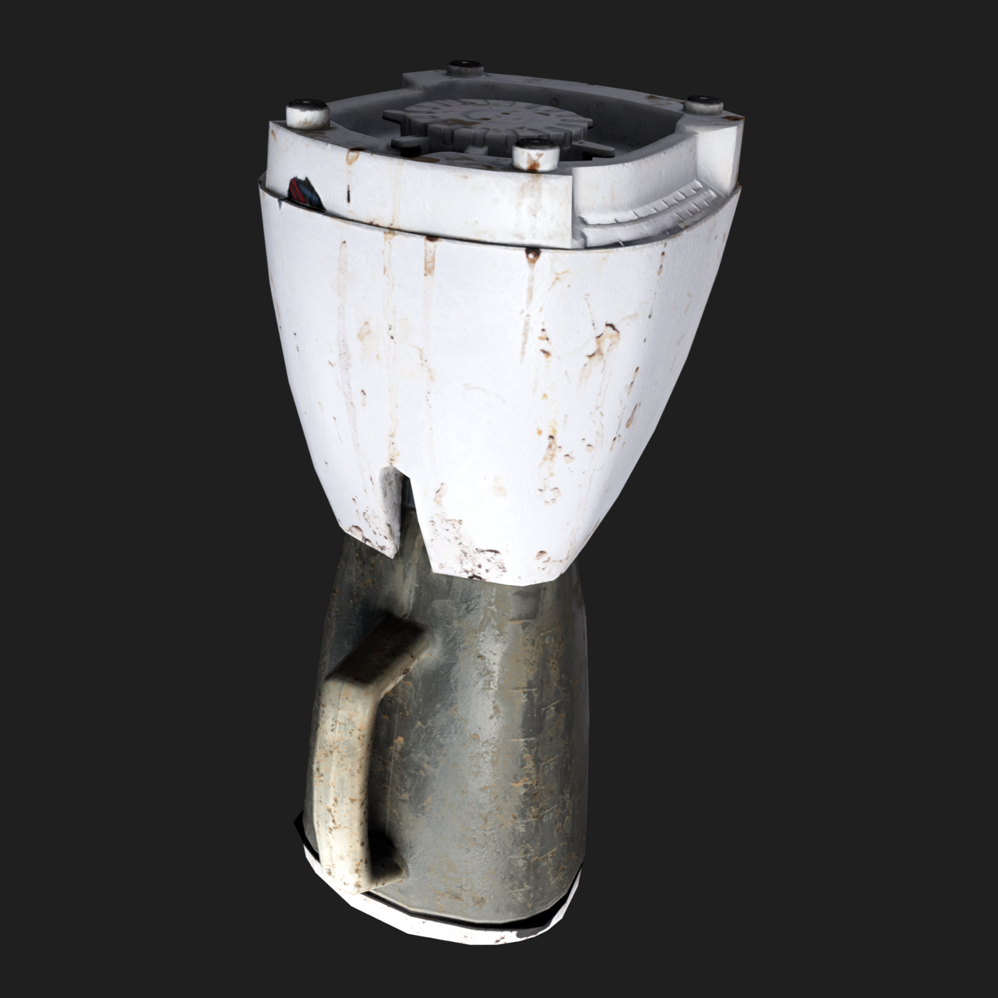3D Blender Kitchen Dirty