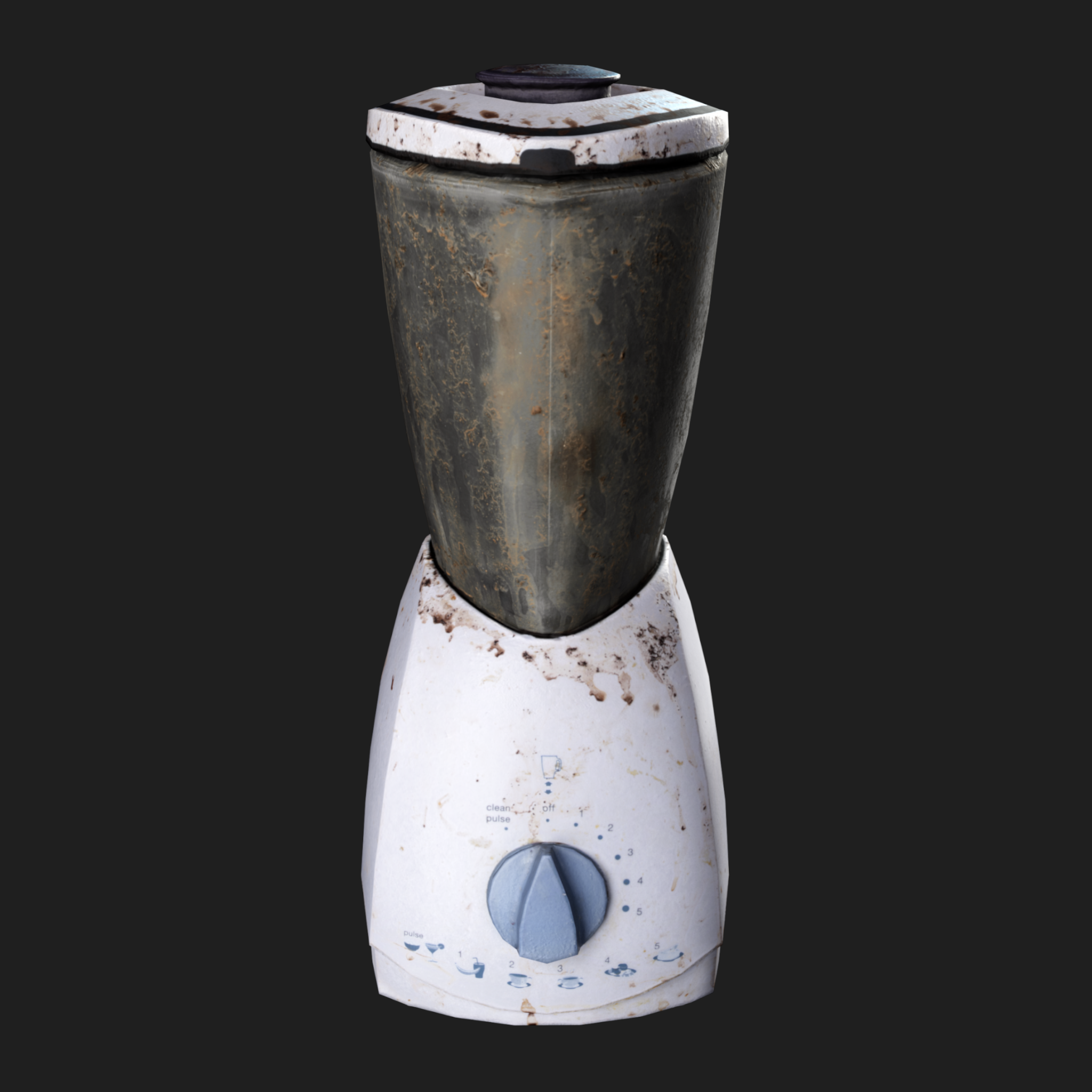 3D Blender Kitchen Dirty