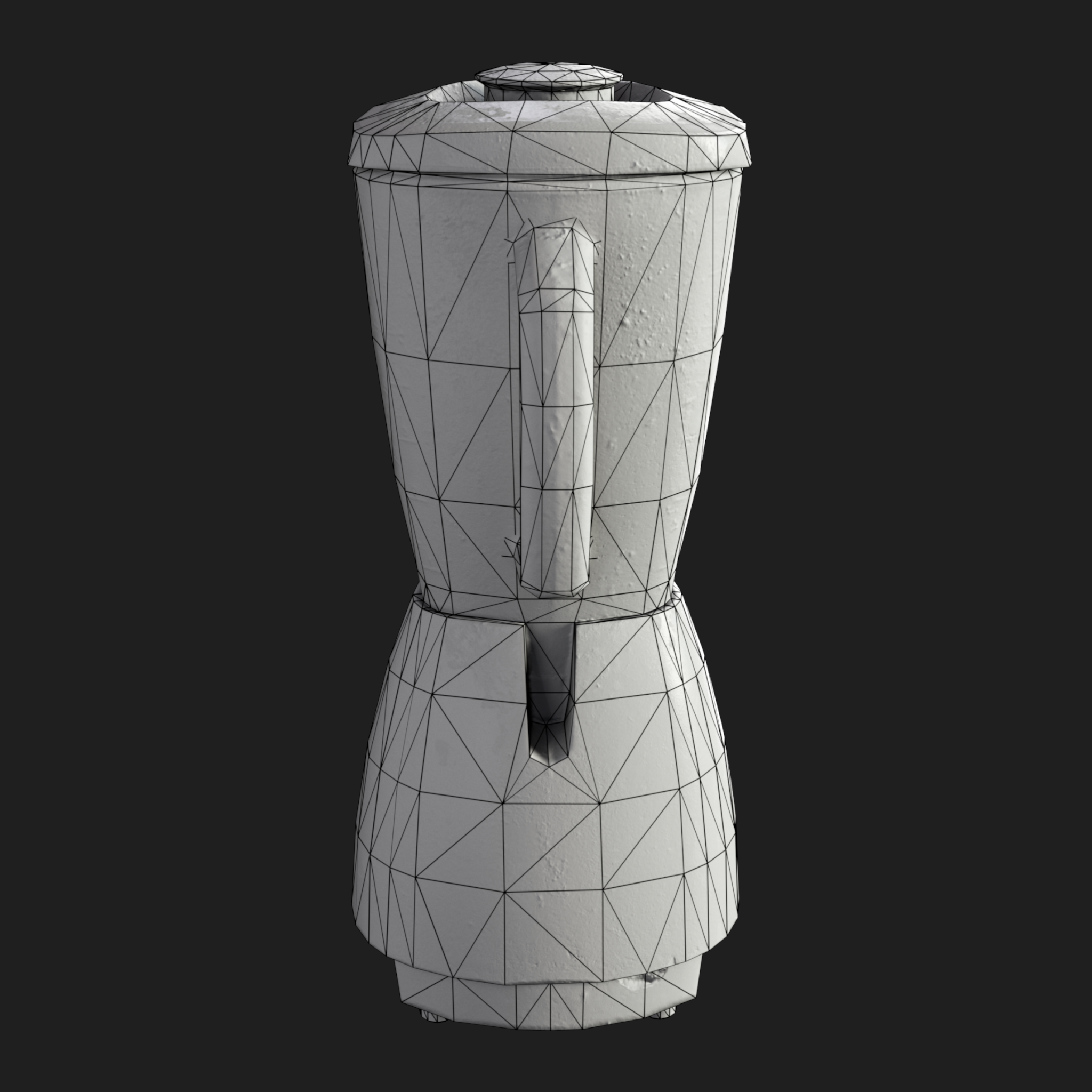 3D Blender Kitchen Dirty