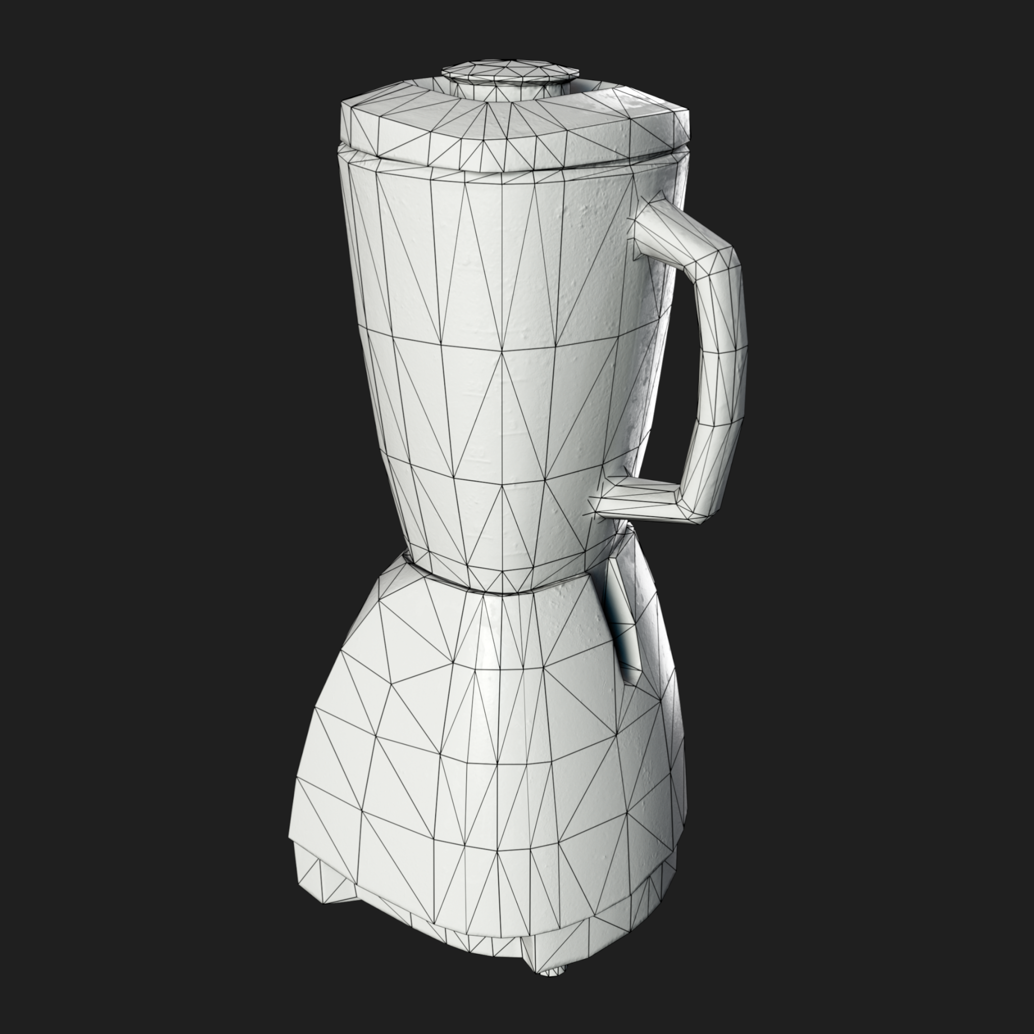 3D Blender Kitchen Dirty