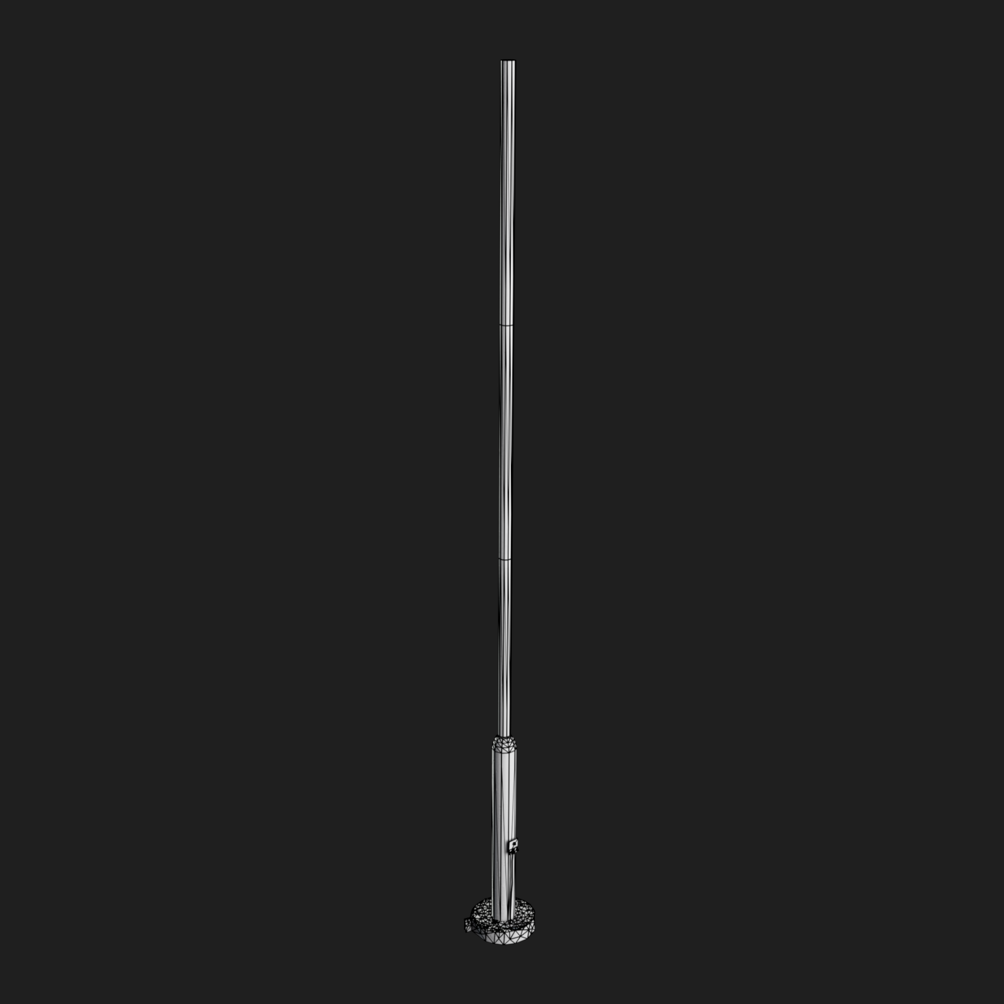 3D Street Lamp Pole