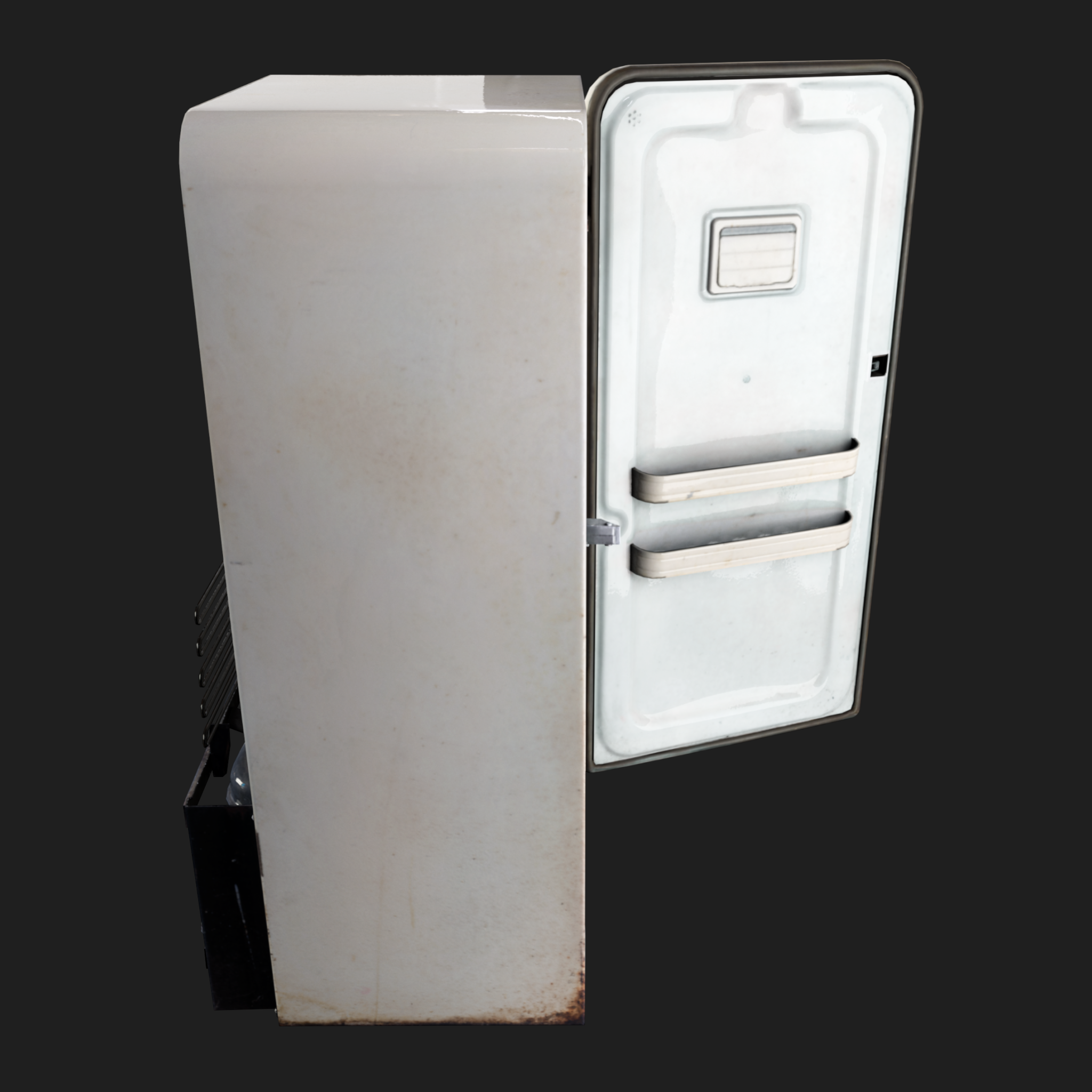 3D Old Fridge