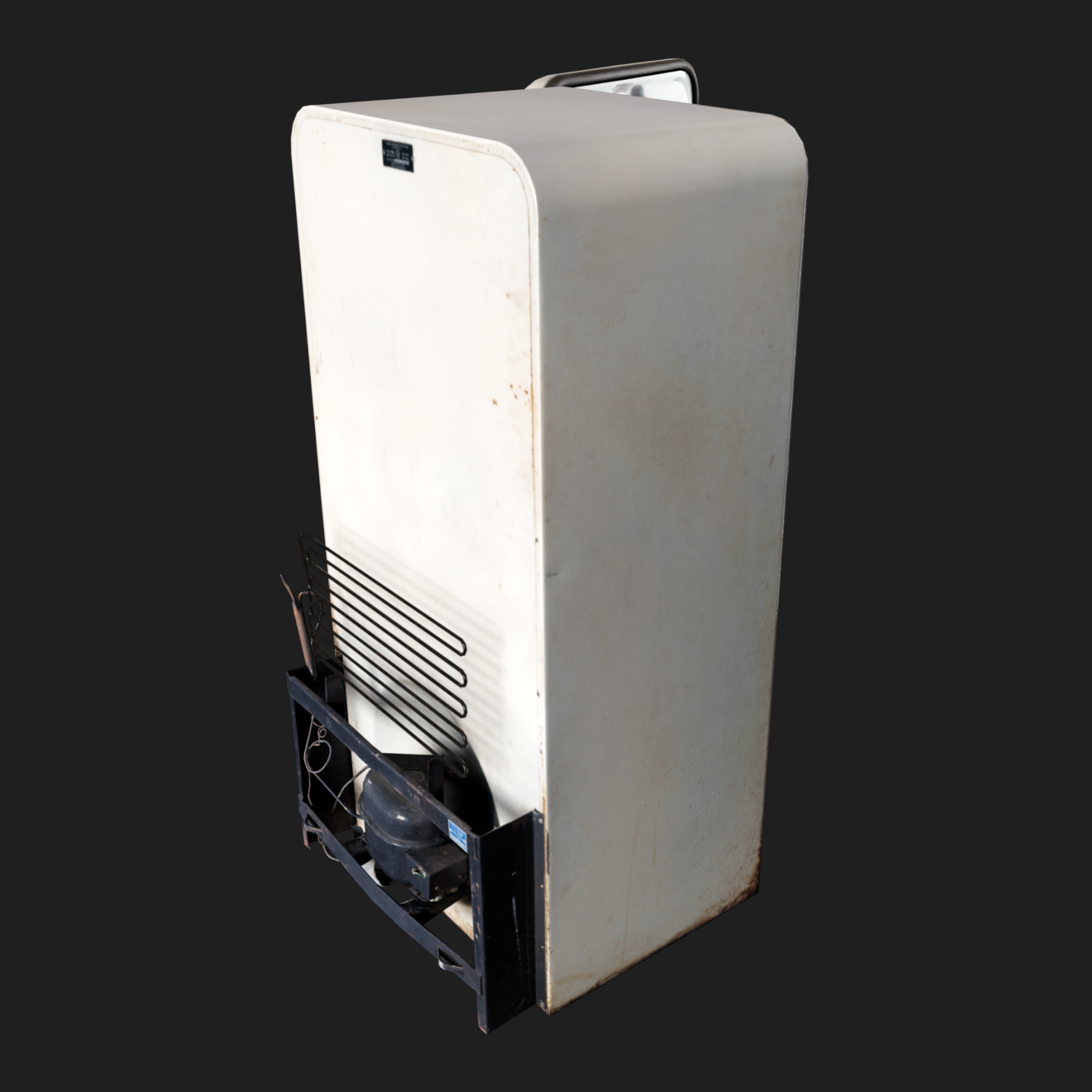 3D Old Fridge