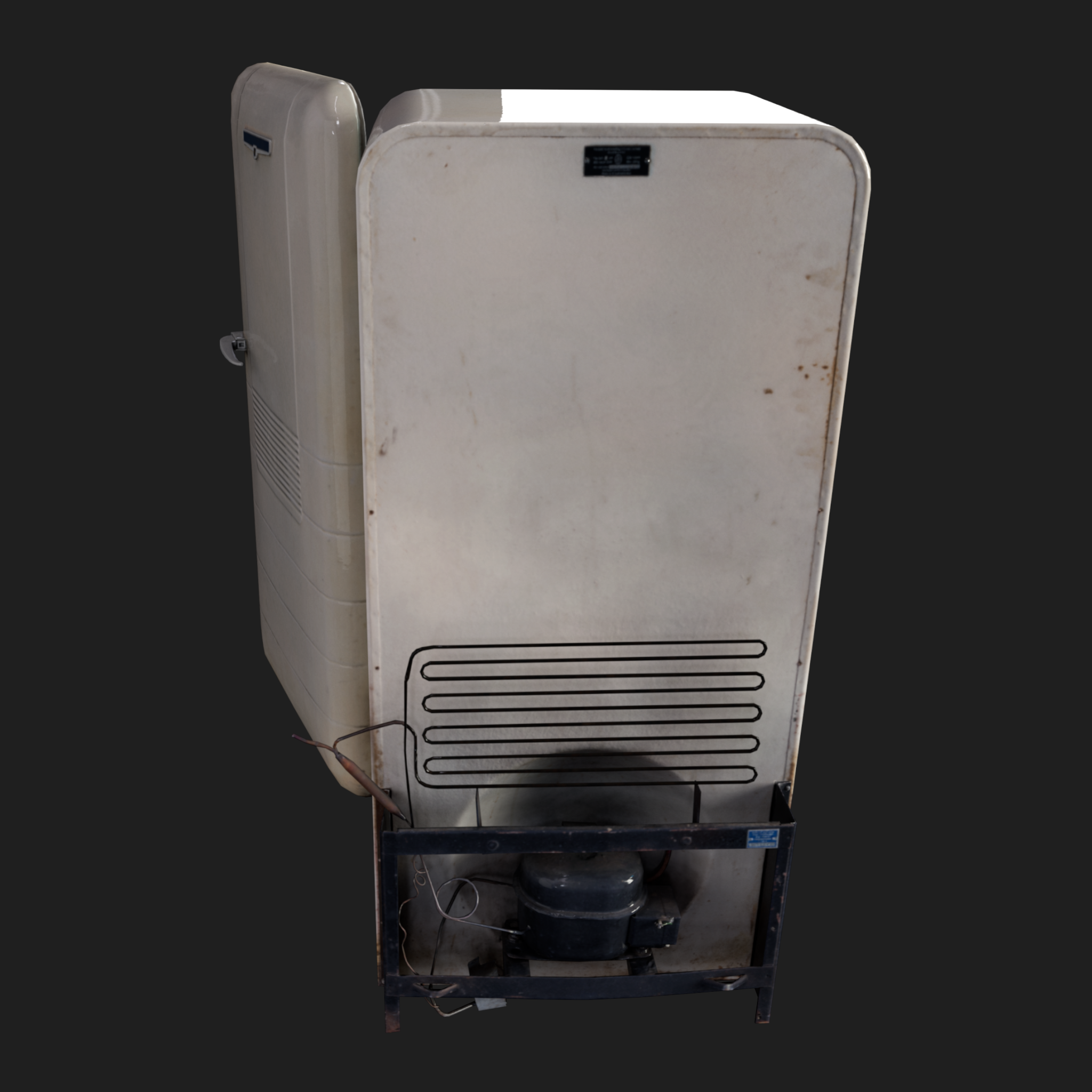 3D Old Fridge
