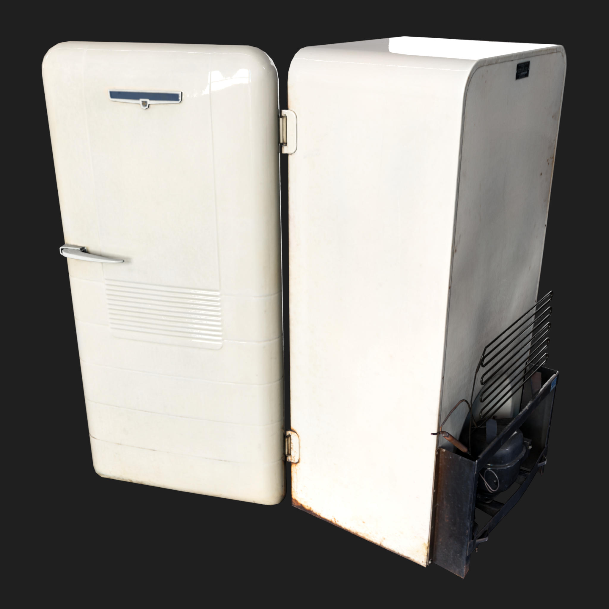 3D Old Fridge
