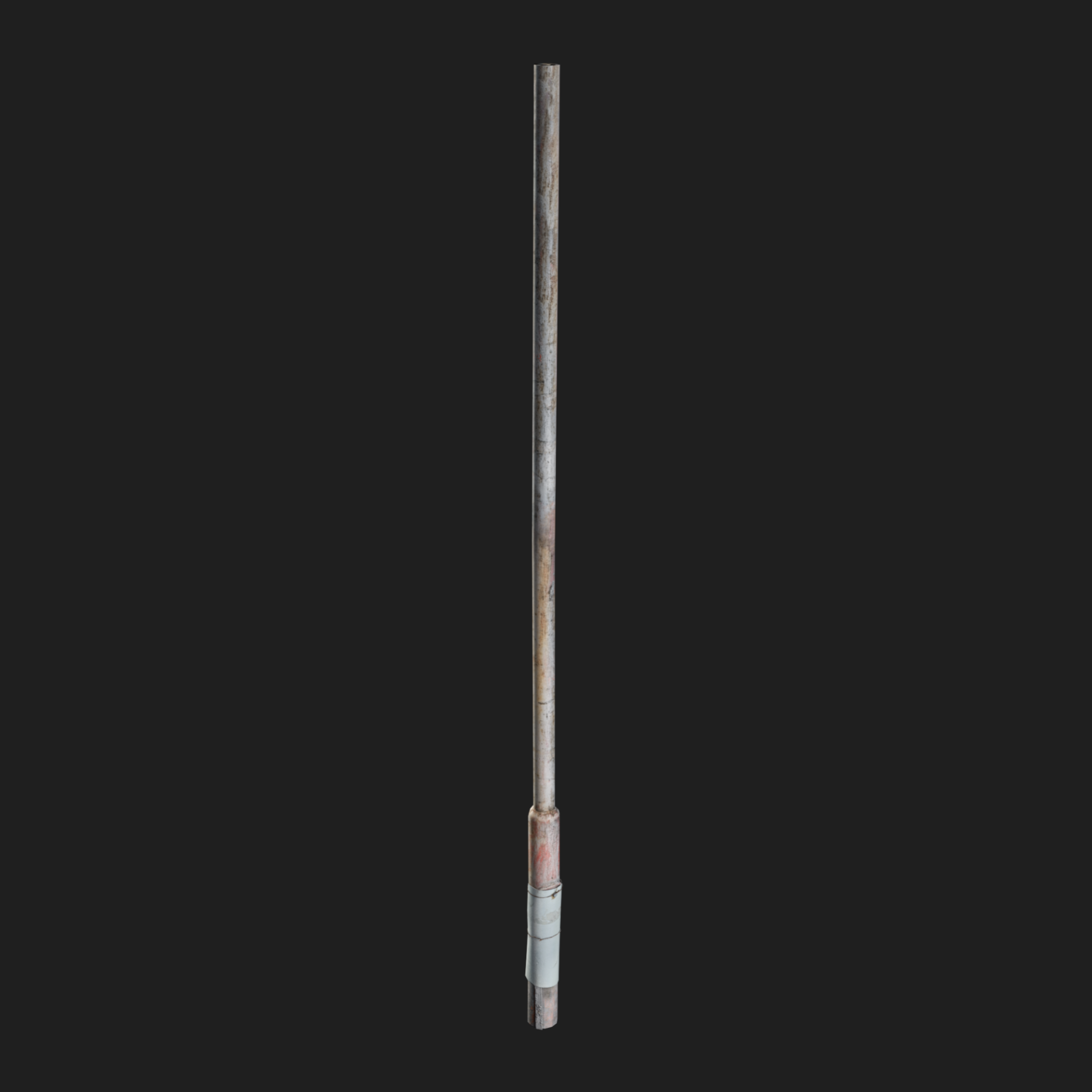 3D Blue Street Light Pole